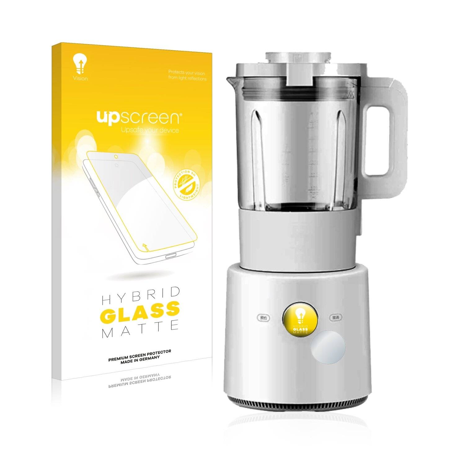 upscreen Hybrid Glass Matte Premium Schutzglas Folie für Xiaomi Smart