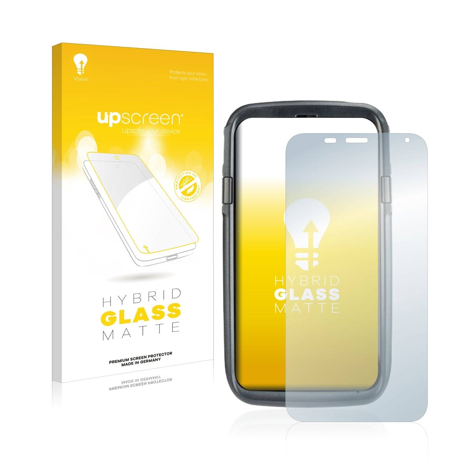 upscreen Flexible Schutz Glas Folie für Honeywell Dolphin CT60 Schutzglas 9H Hybridglas Matt Entspiegelt