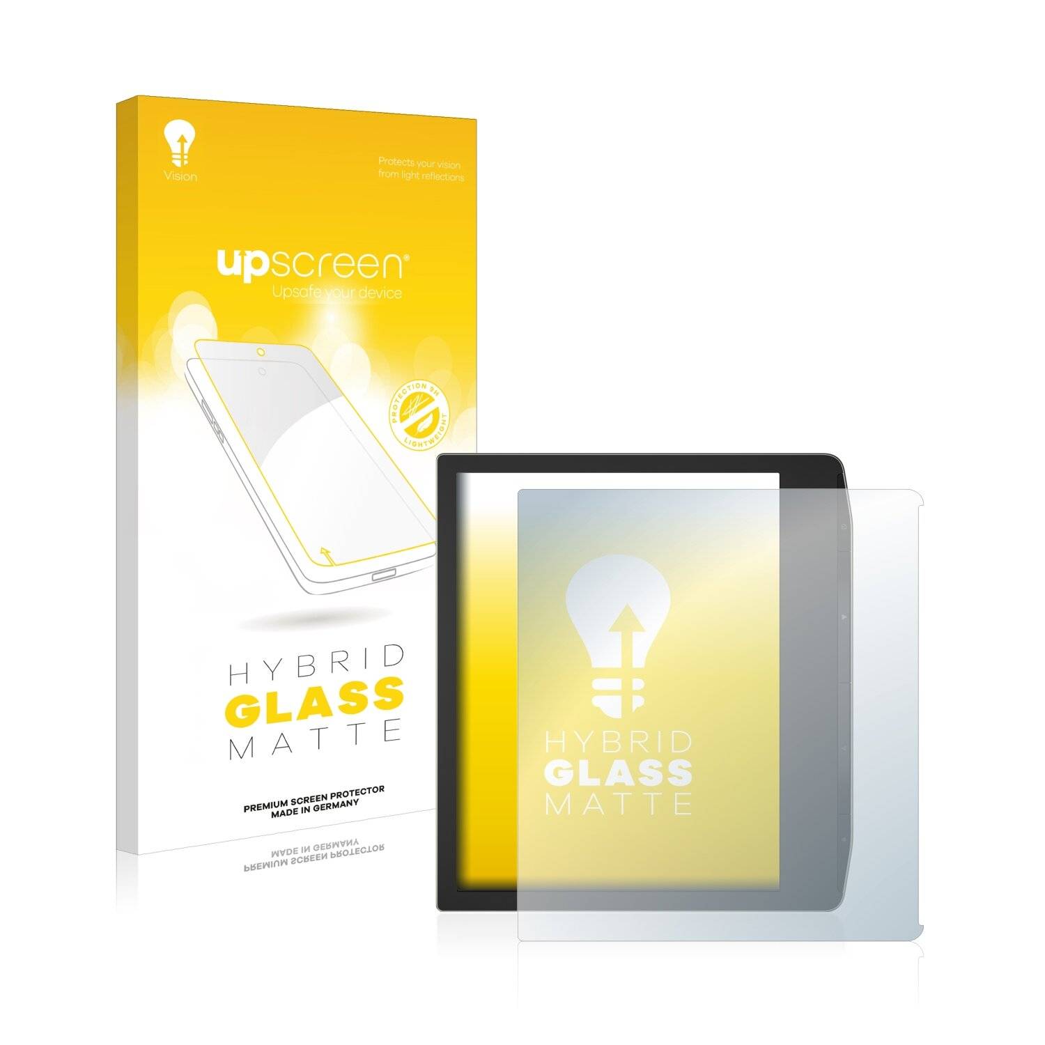 upscreen Hybrid Glass Matte Premium Schutzglas Folie für PocketBook
