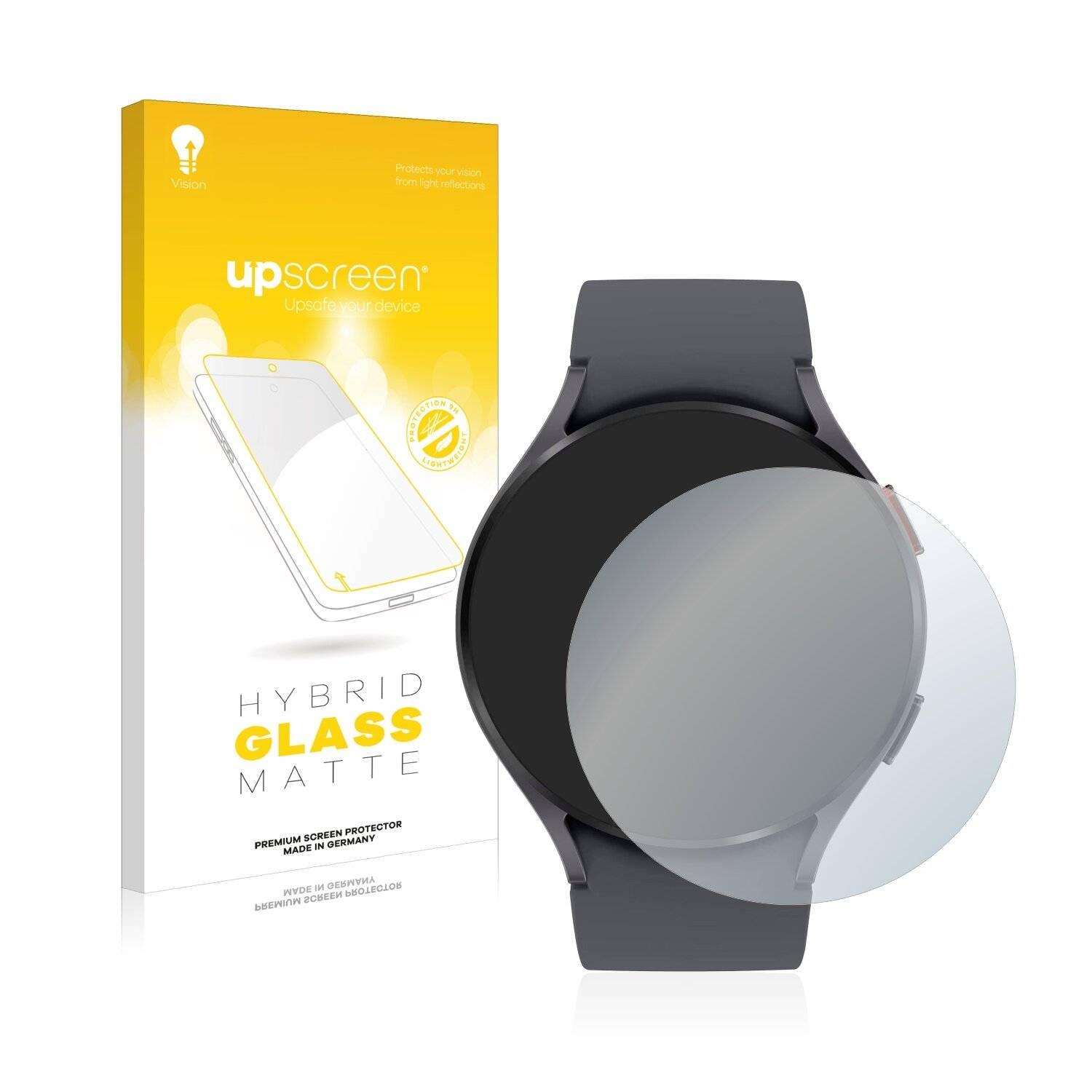 upscreen Hybrid Glas Matt Schutz-Folie für Samsung Galaxy Watch 5 (44mm)