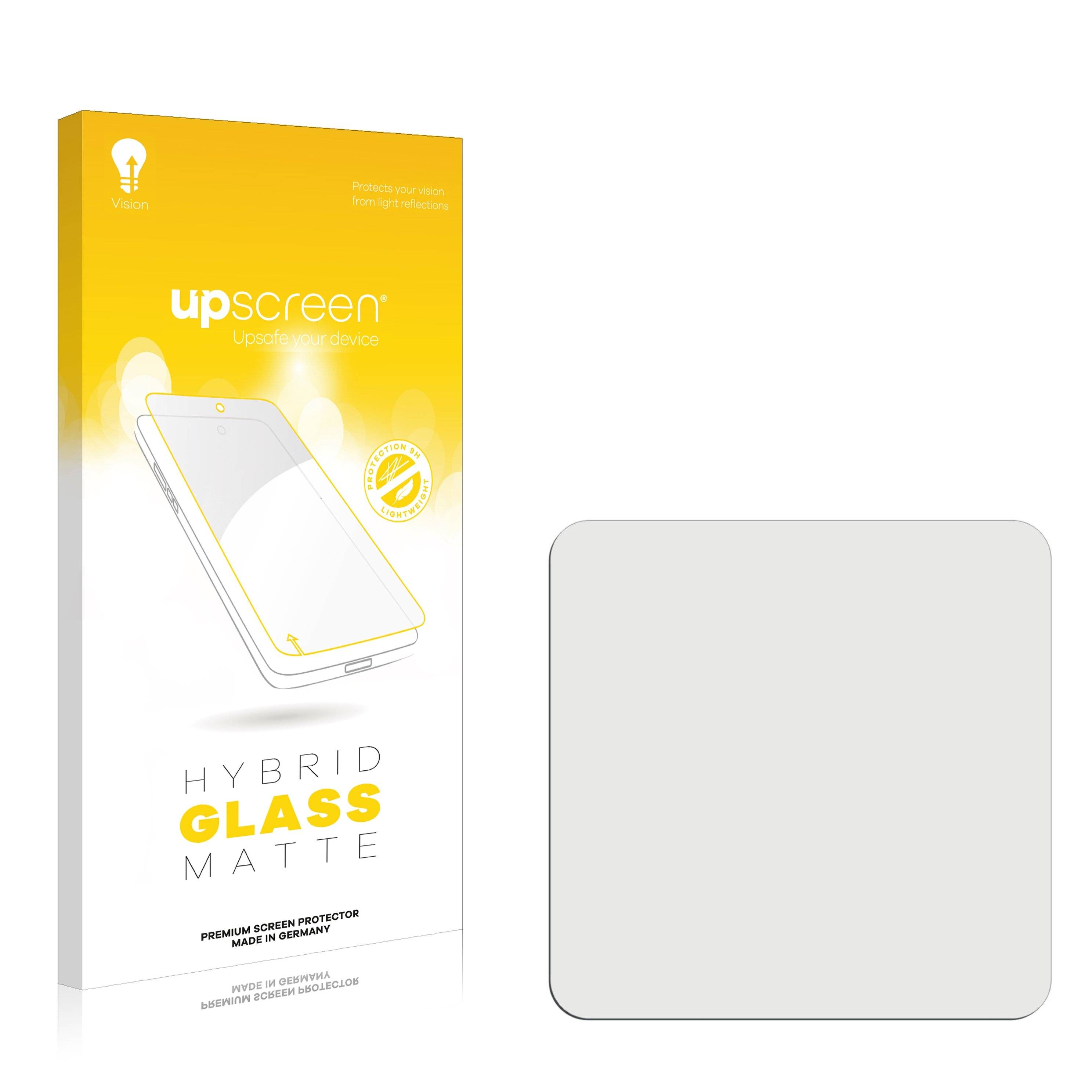 upscreen Hybrid Glass Matte Premium Schutzglas Folie für Honeywell Lyric T6R