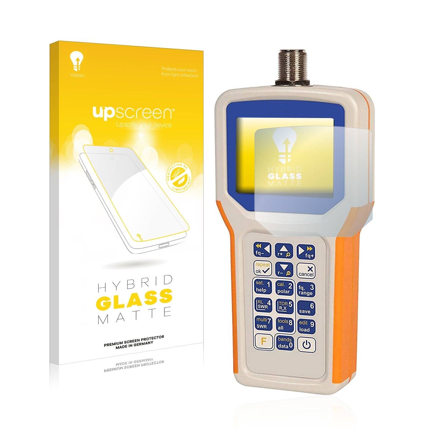 upscreen Hybrid Glass Matte Premium Schutzglas Folie für RigExpert 230