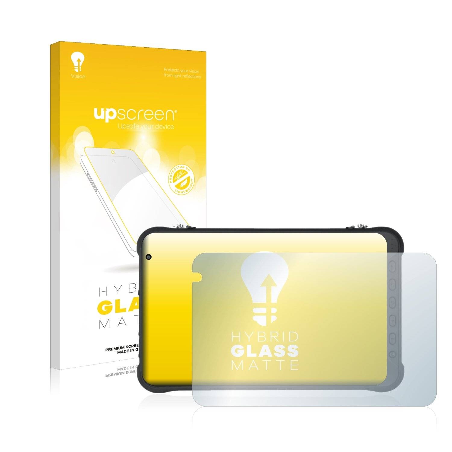 upscreen Hybrid Glass Matte Premium Schutzglas Folie für BCX ELITE RANGE HSW10 TOUGH