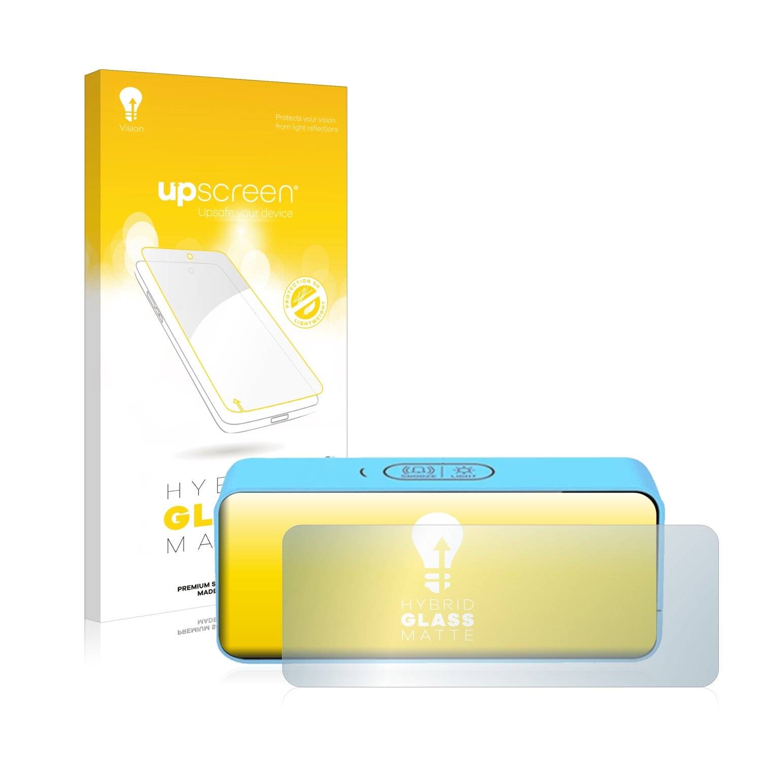 upscreen Hybrid Glass Matte Premium Schutzglas Folie für Homvilla