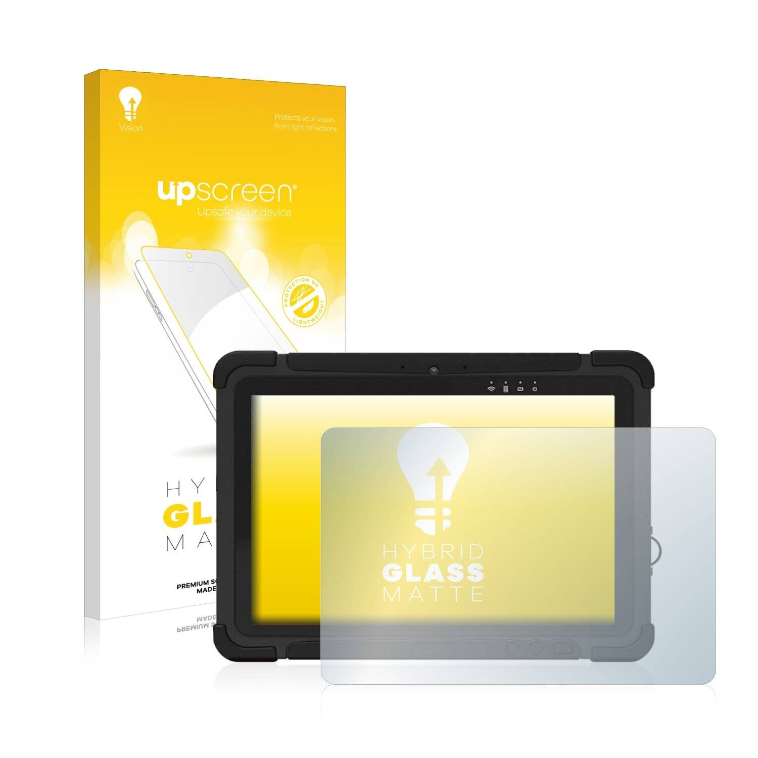 upscreen Hybrid Glass Matte Premium Schutzglas Folie für Honeywell