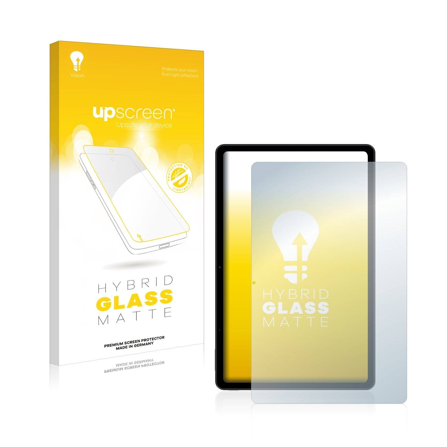 upscreen Hybrid Glass Matte Premium Schutzglas Folie für Xiaomi Redmi