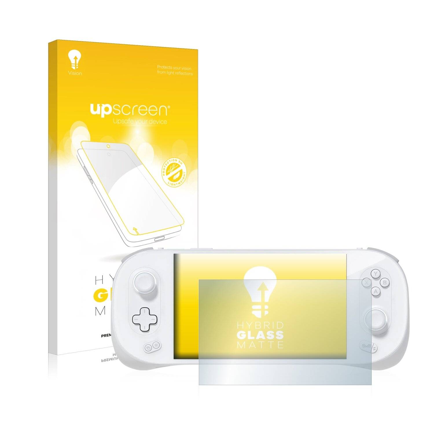 upscreen Hybrid Glass Matte Premium Schutzglas Folie für Ayaneo