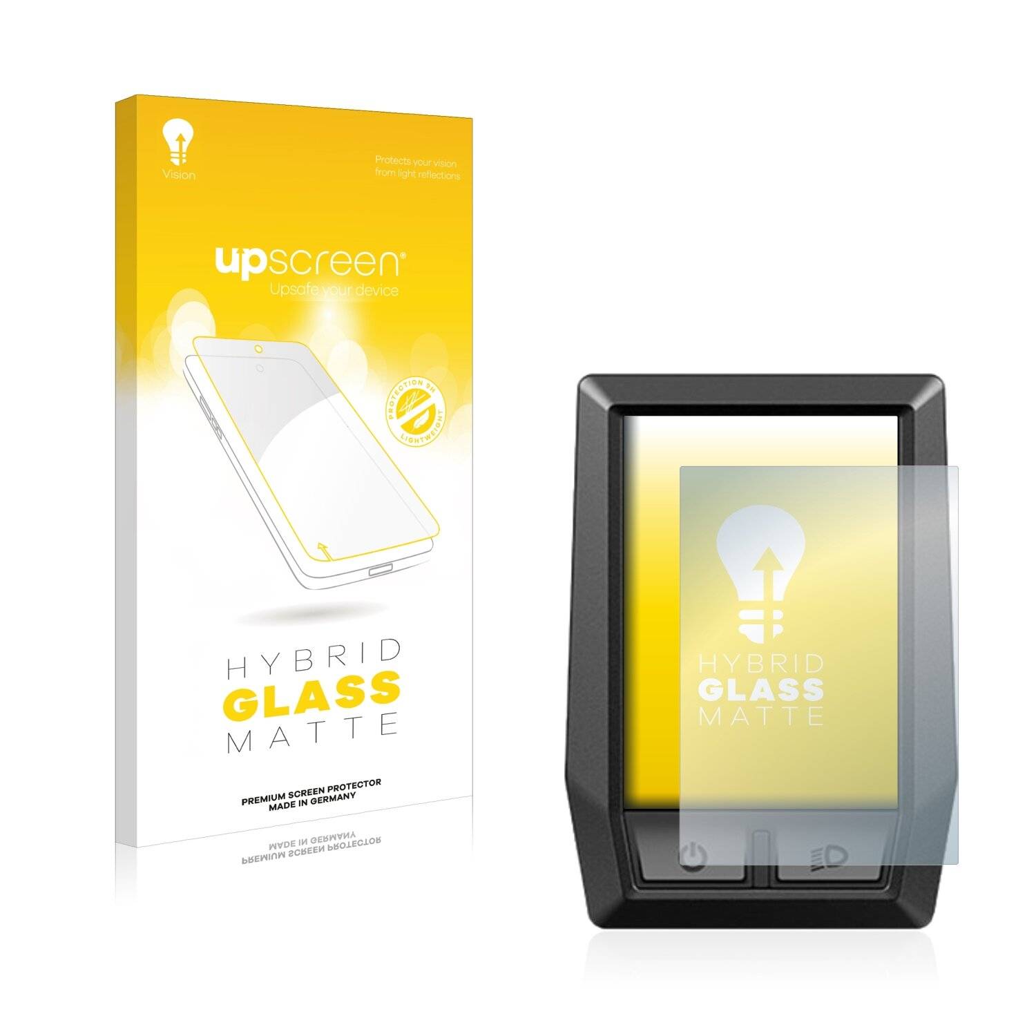 upscreen Hybrid Glass Matte Premium Schutzglas Folie für Bosch