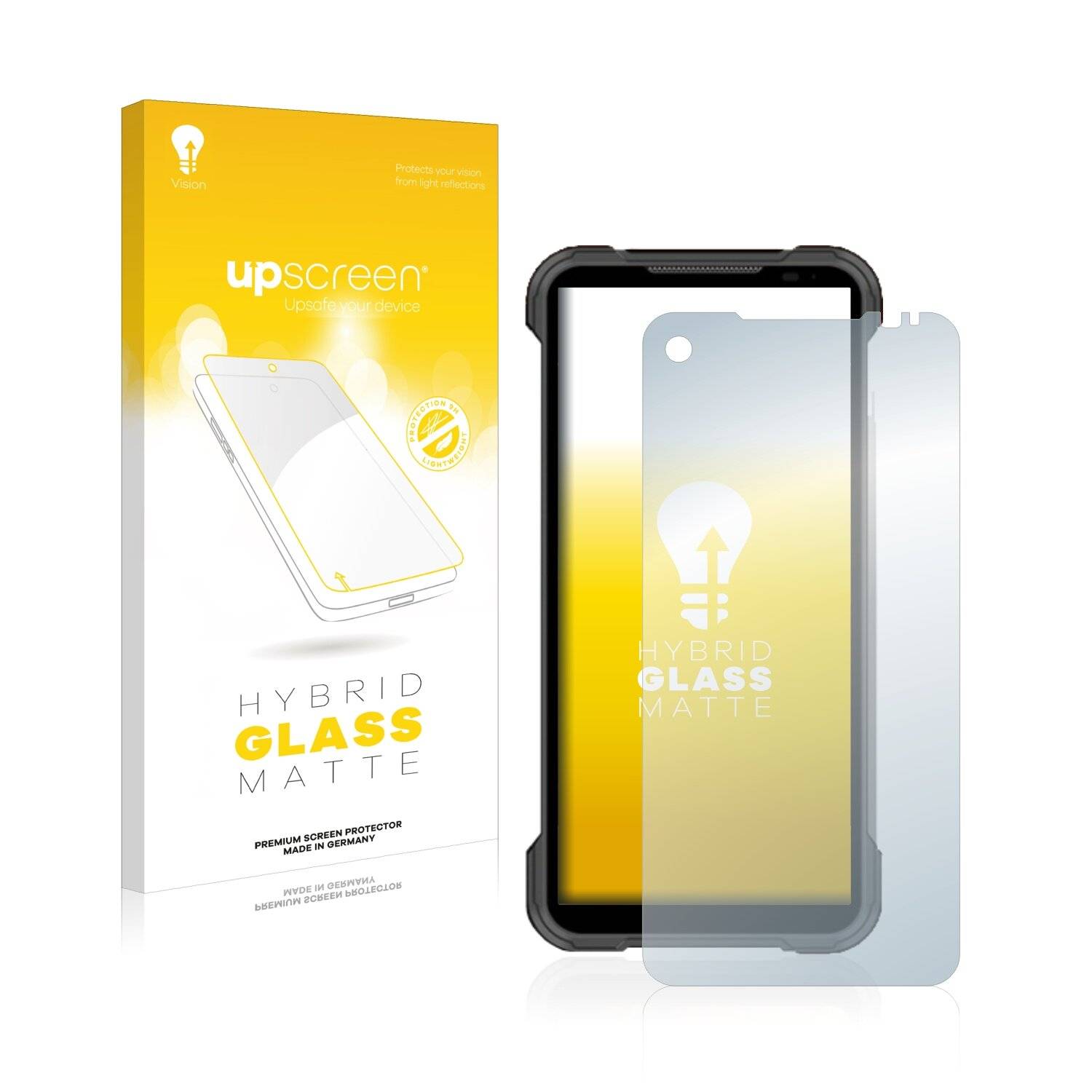 upscreen Flexible Schutz Glas Folie für Doogee S97 Pro Schutzglas 9H Hybridglas Matt Entspiegelt
