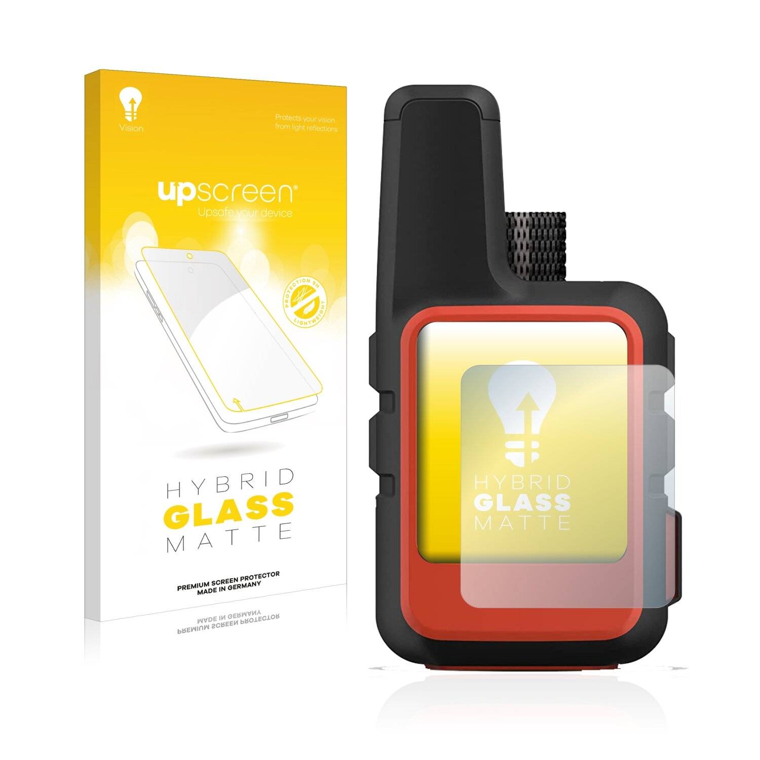 upscreen Flexible Schutz Glas Folie für Garmin inReach Mini 2 Schutzglas 9H Hybridglas Matt Entspiegelt