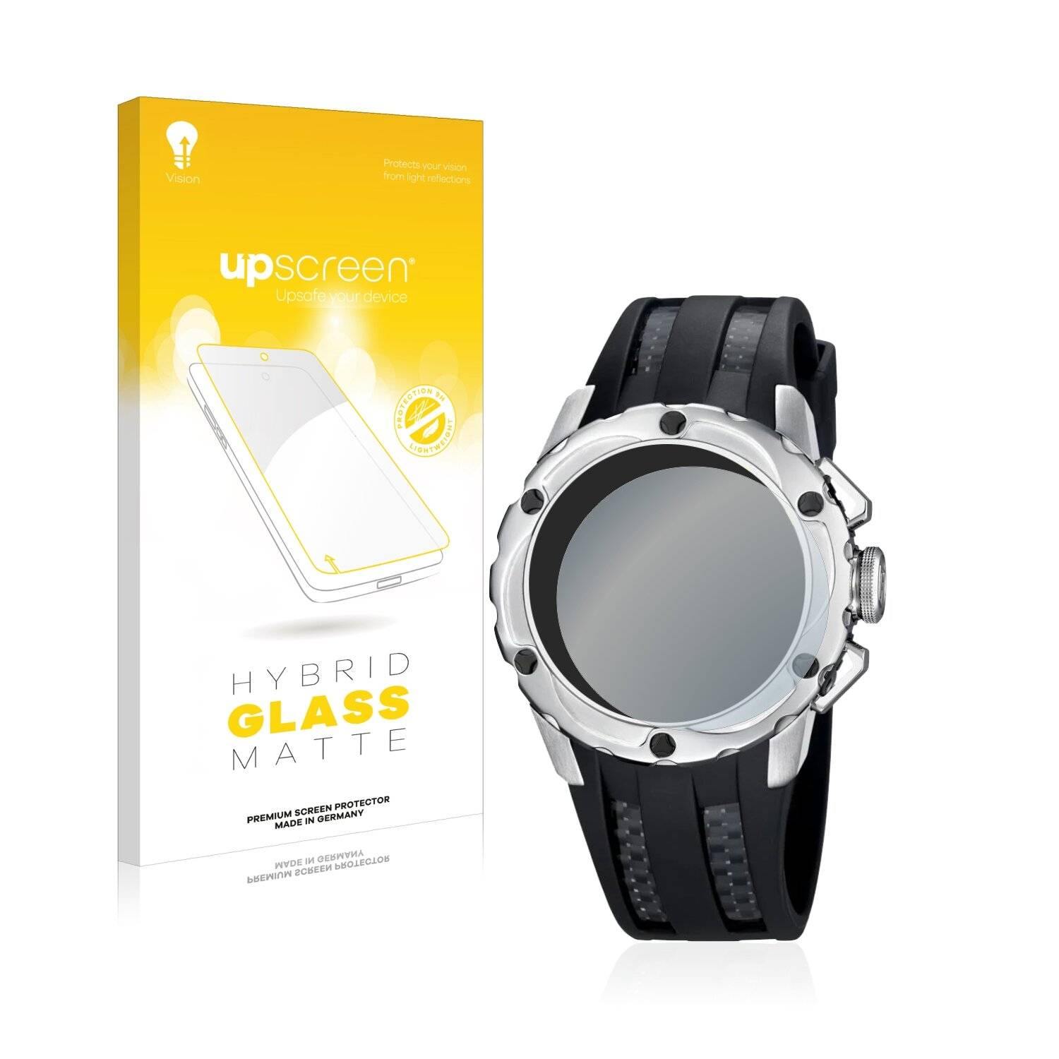 upscreen Hybrid Glass Matte Premium Schutzglas Folie für Festina F