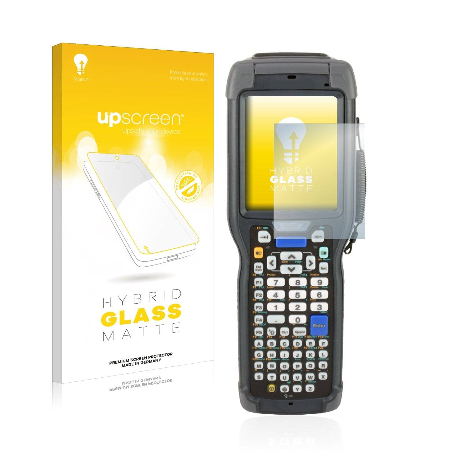 upscreen Hybrid Glass Matte Premium Schutzglas Folie für Honeywell