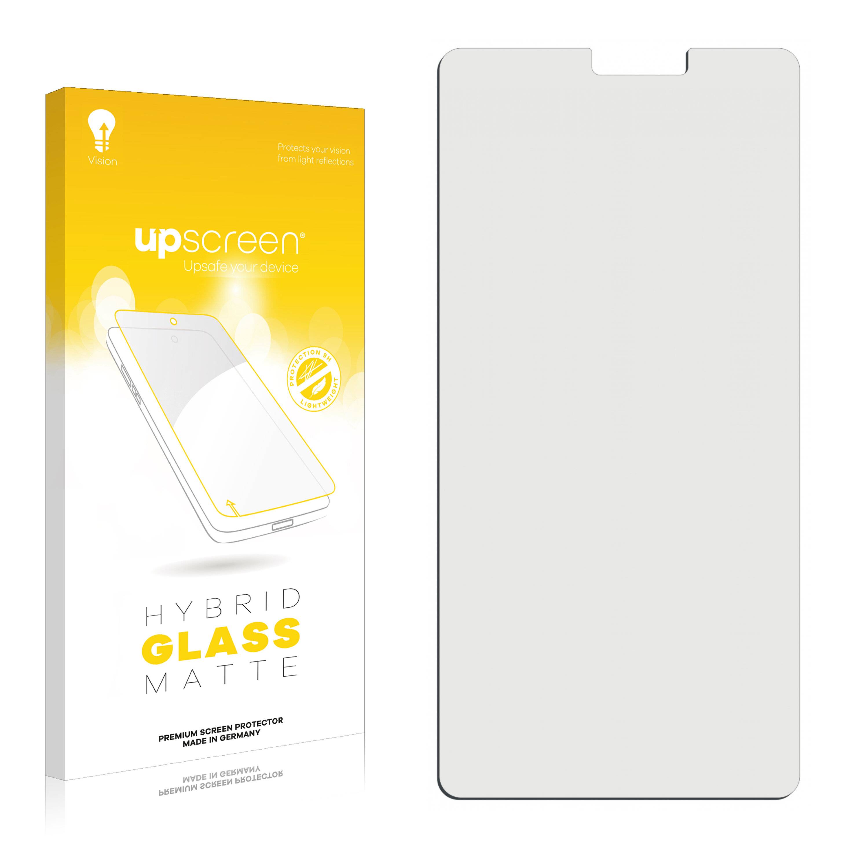 upscreen Flexible Panzerglasfolie für Olympia Neo Smartphone Schutzglas 9H Hybridglas Matt Entspiegelt