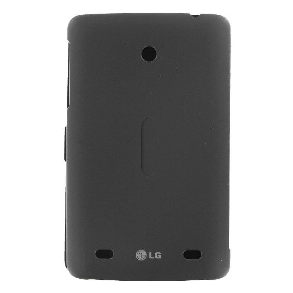 Original Flip Cover für LG G Pad E7 Schwarz CCF-420