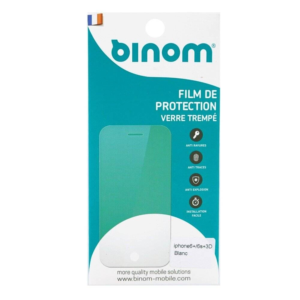 Original Panzerfolie für iPhone 6 Plus und 6s Plus weiß AR00610