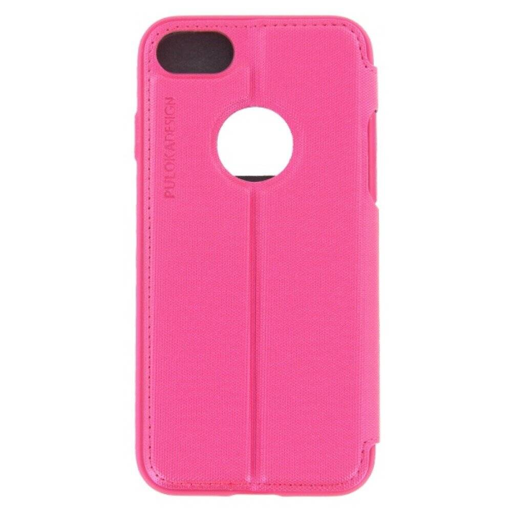 Flip Hülle Handyhülle für iPhone 7 Pink Schutz Case