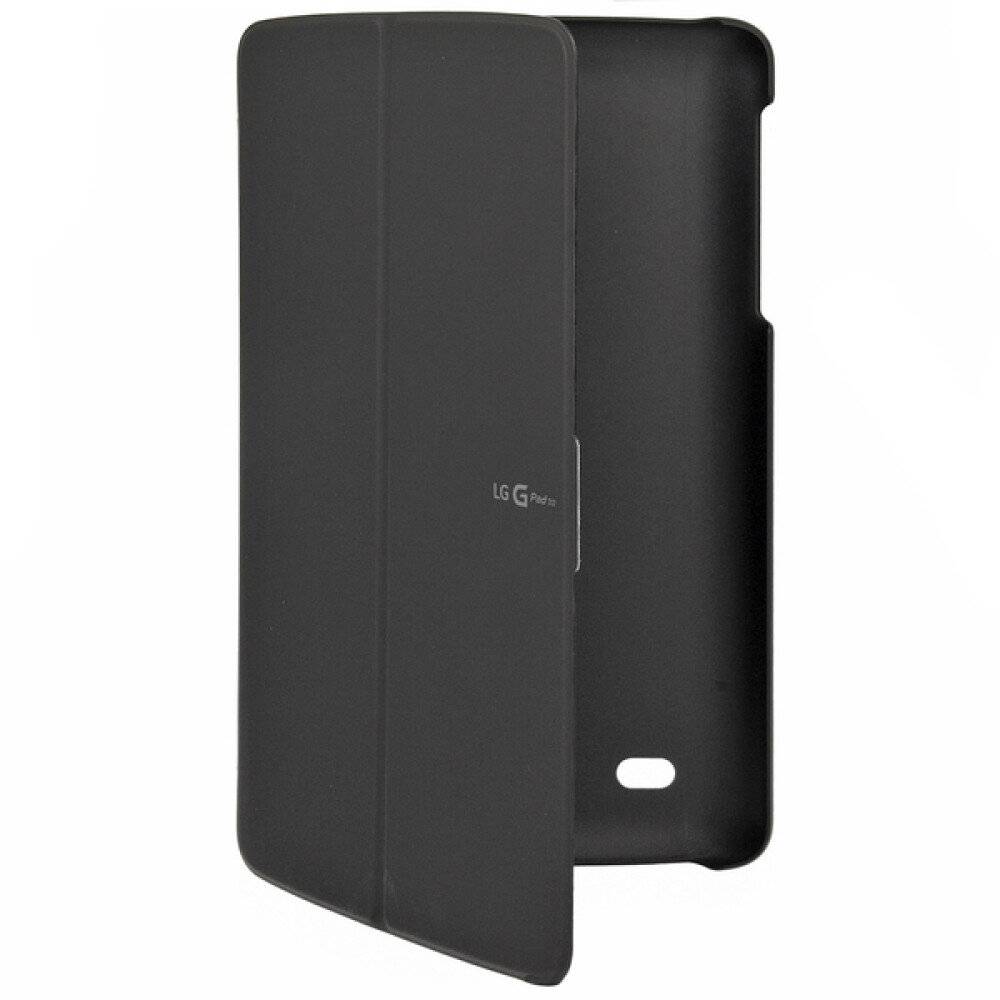 Original Flip-Cover Handyhülle für LG G Pad E7 Schwarz CCF-420.AGEUBK