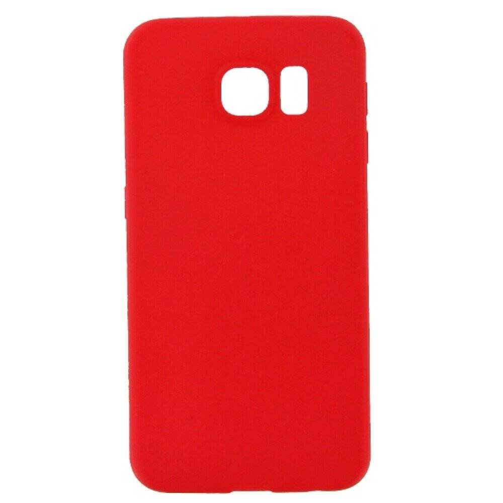 Fashion Silicone Case / Cover / Hülle für Samsung Galaxy S6 - Rot