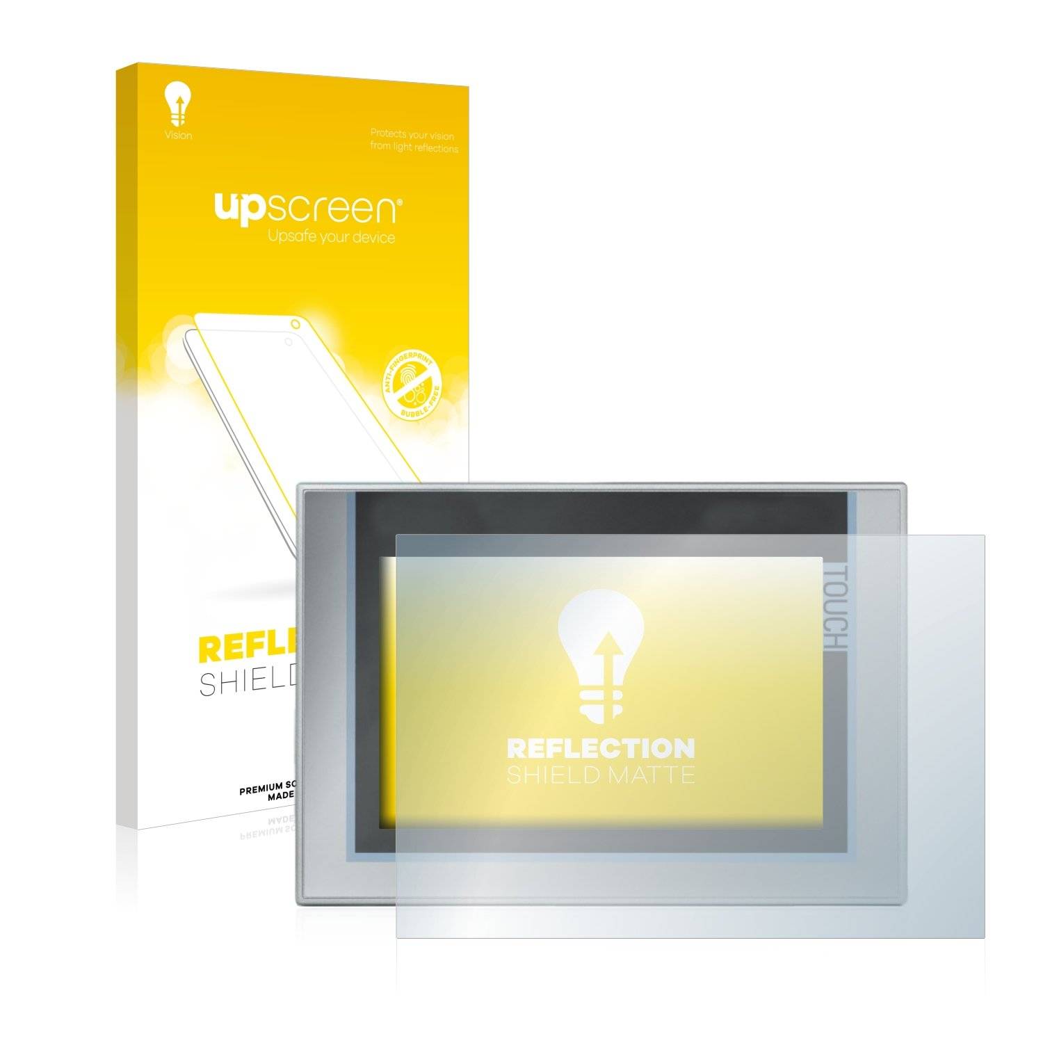 upscreen Reflection Shield Matte Premium Displayschutzfolie für Siemens Simatic TP1200