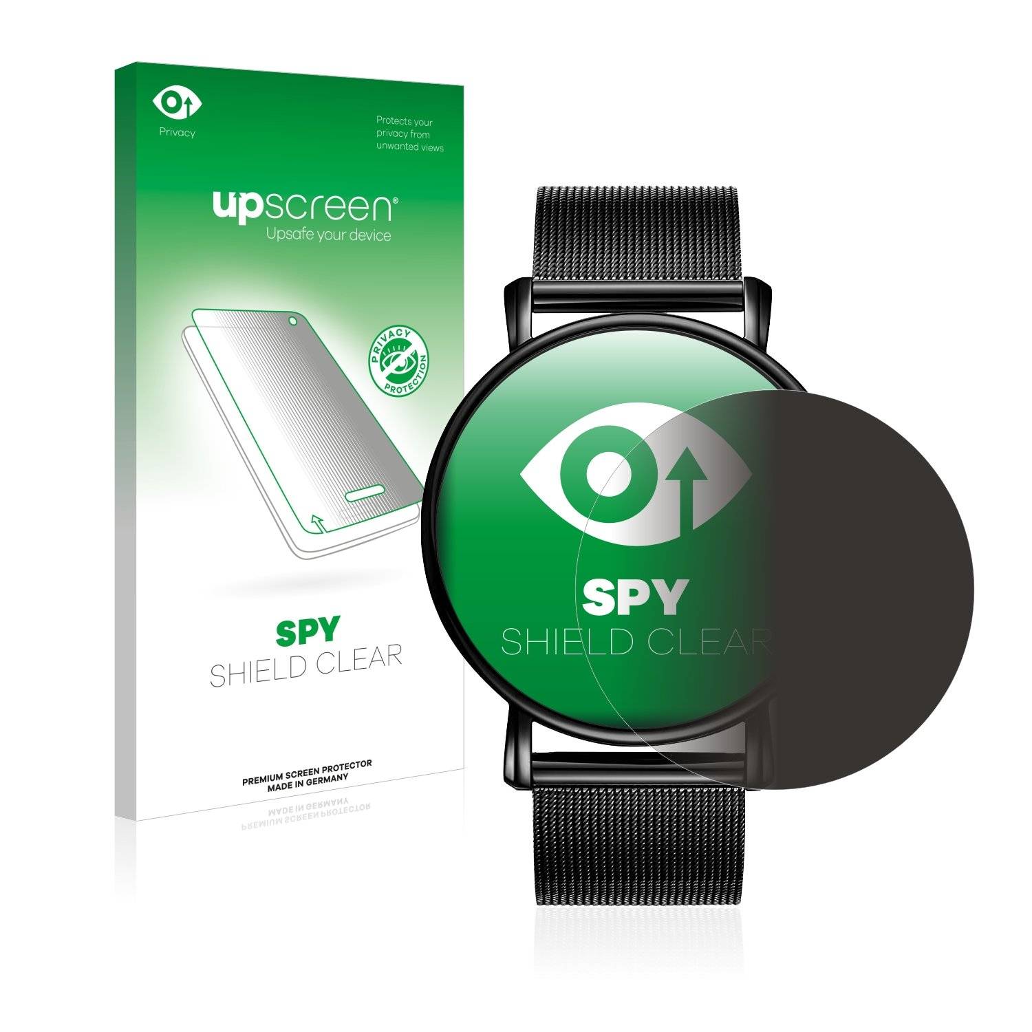 upscreen Spy Shield Clear Premium Blickschutzfolie für Burei Watch