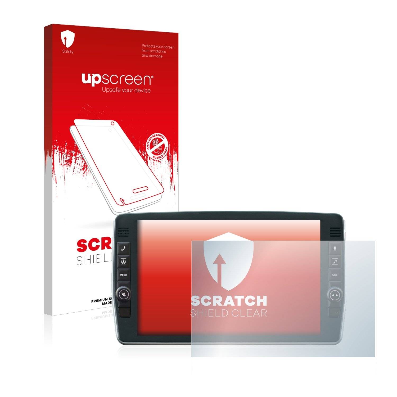 upscreen Schutzfolie für Alpine X903D-DU2 Kratzschutz Anti-Fingerprint Klar