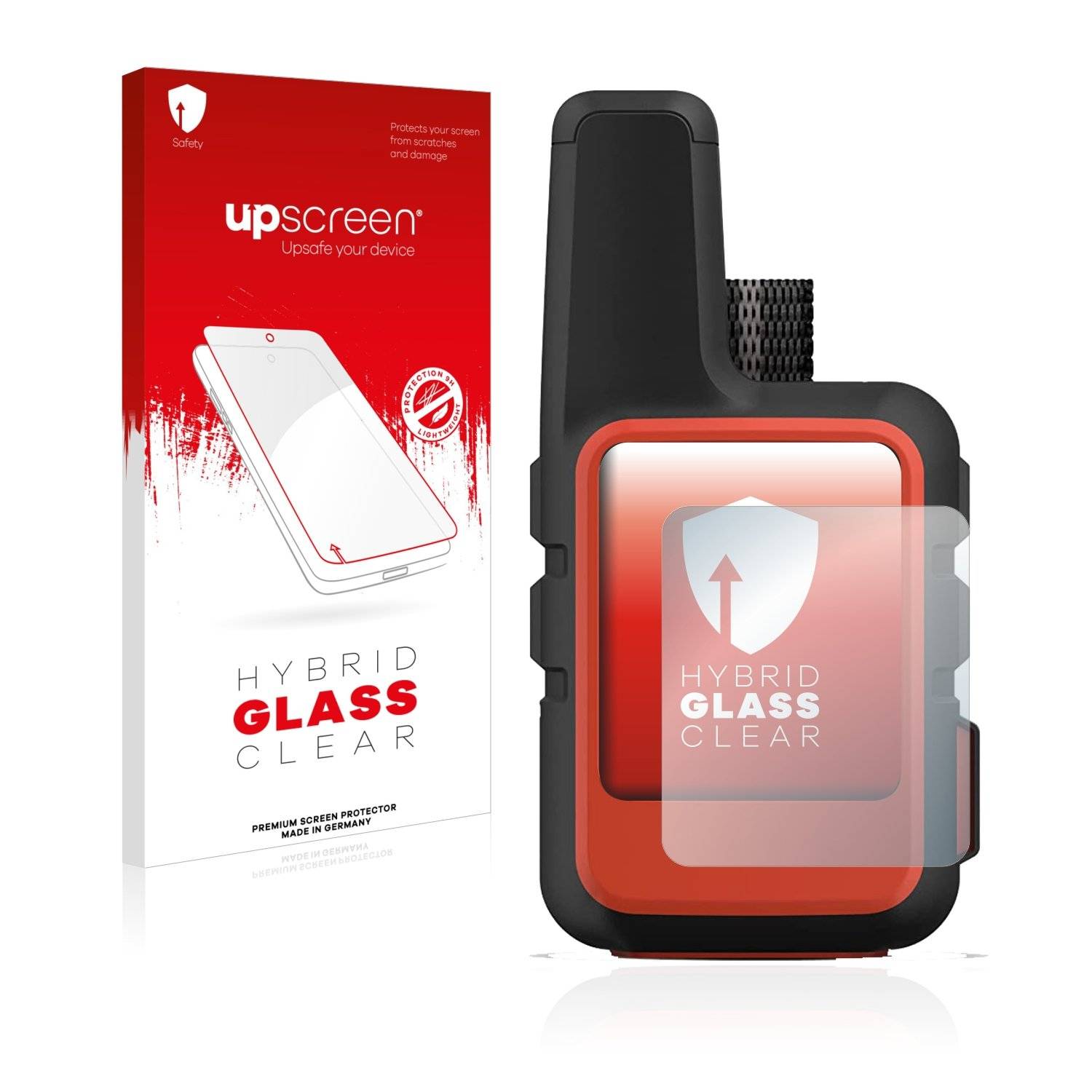 upscreen Flexible Schutz Glas Folie für Garmin inReach Mini 2 Schutzglas 9H Hybridglas Klar