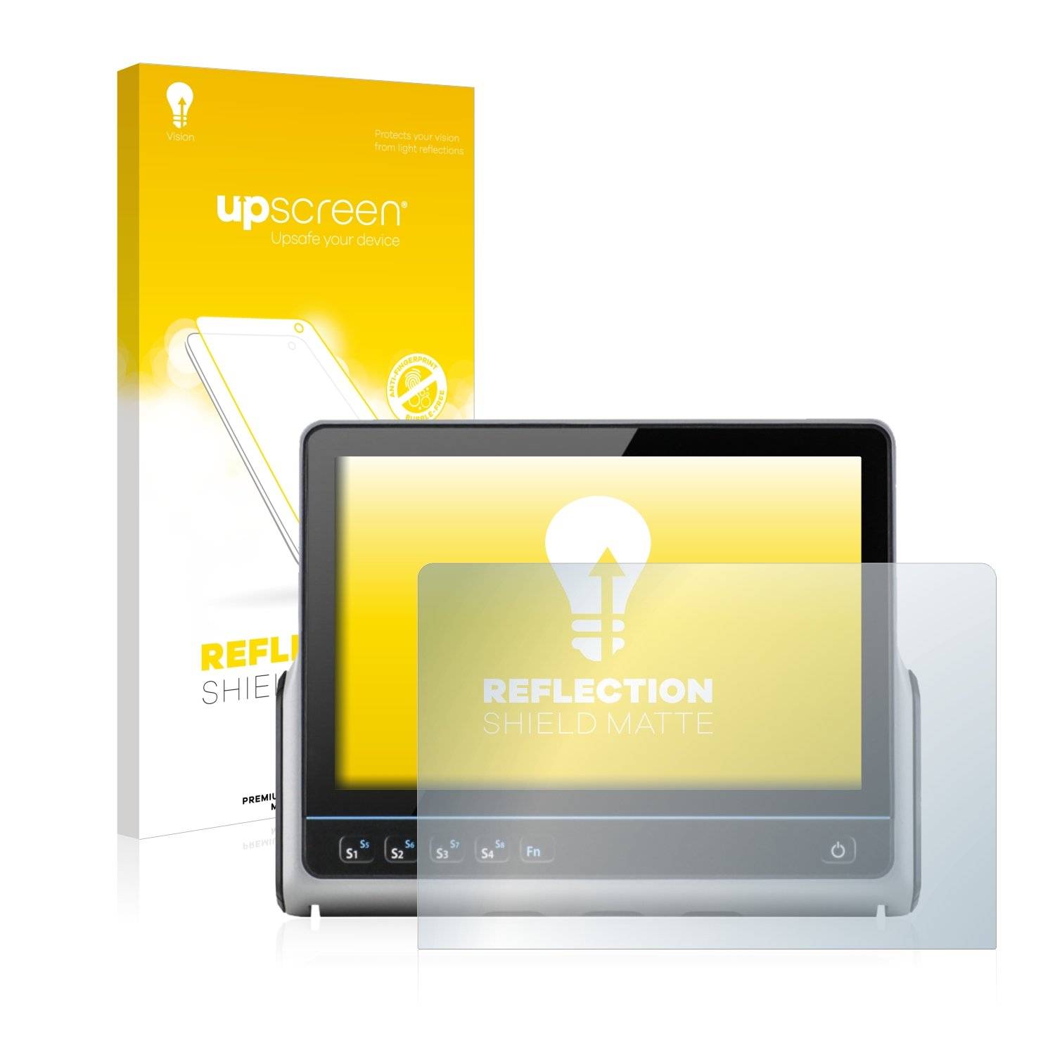 upscreen Reflection Shield Matte Premium Displayschutzfolie für ads-tec