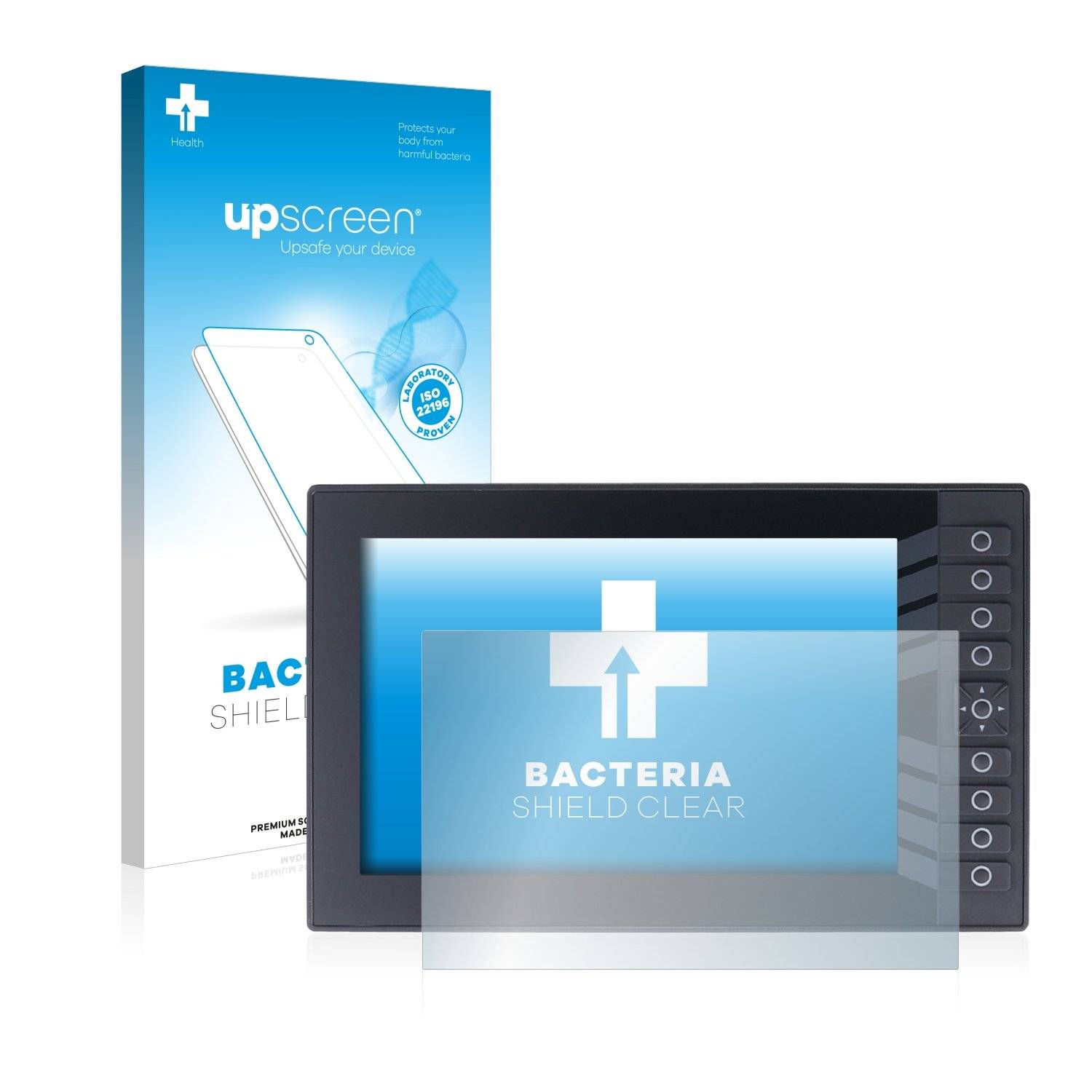 upscreen Bacteria Shield Clear Premium Antibakterielle Displayschutzfolie für ifm