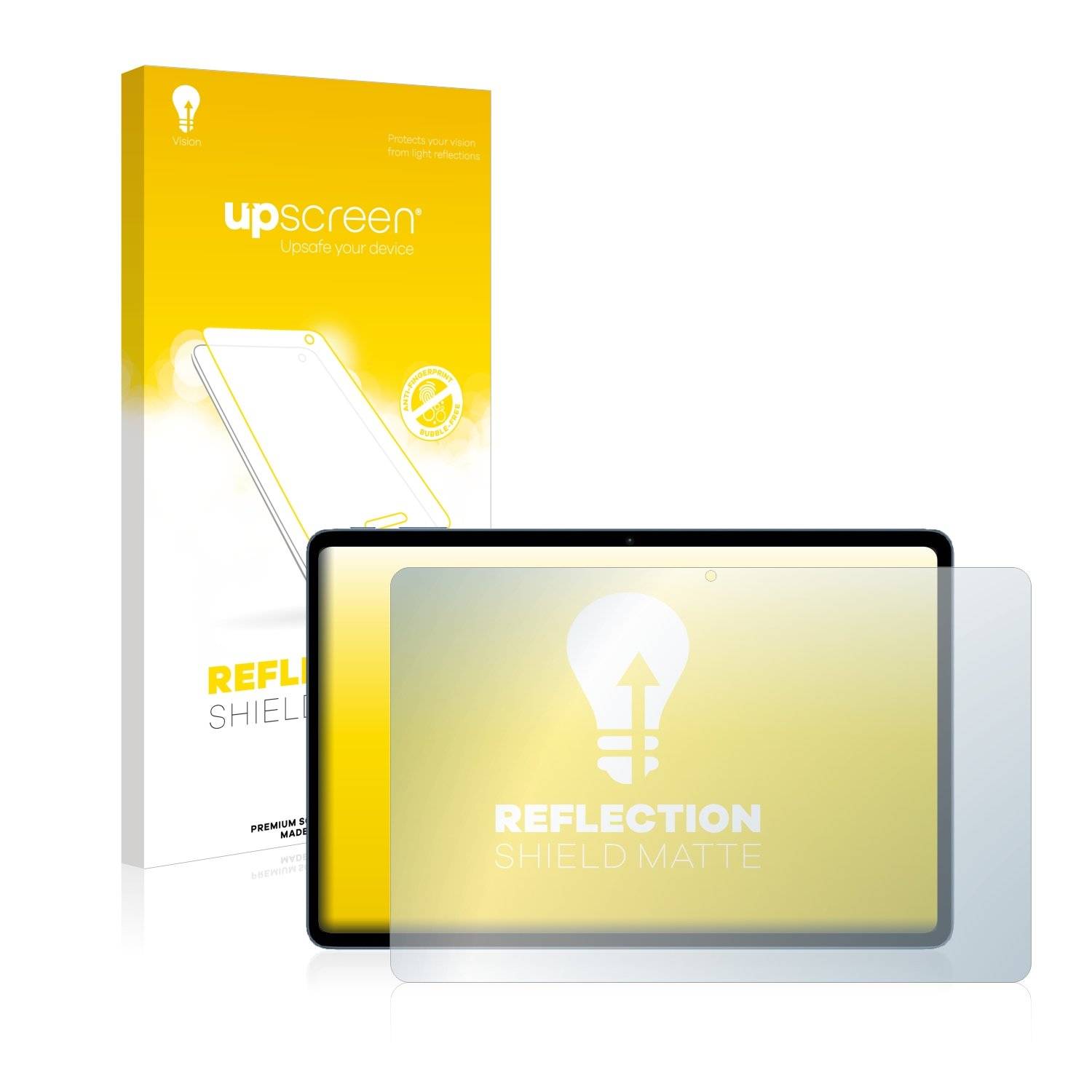 upscreen Schutzfolie für Vivo Pad Folie Matt Entspiegelt Anti-Reflex