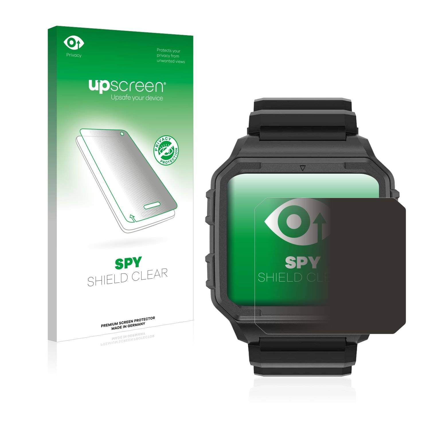 upscreen Spy Shield Clear Premium Blickschutzfolie für North Edge Alpha