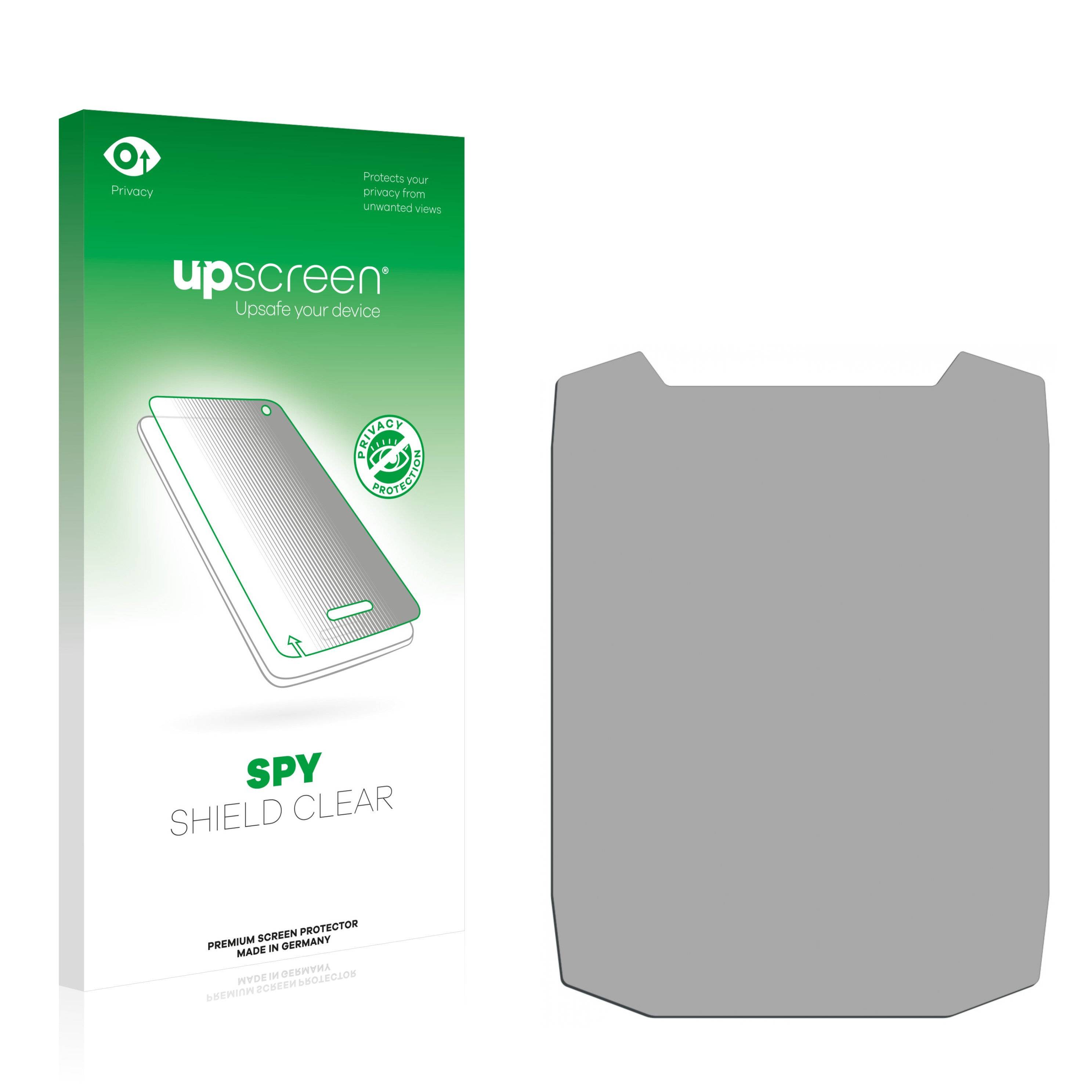 upscreen Blickschutzfolie für Crosscall Core-S4 Anti-Spy Privacy Blaulichtschutz Sichtschutzfolie