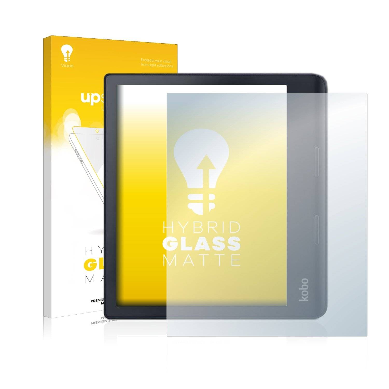 upscreen Flexible Schutz Glas Folie für Kobo Sage Schutzglas 9H Hybridglas Matt Entspiegelt