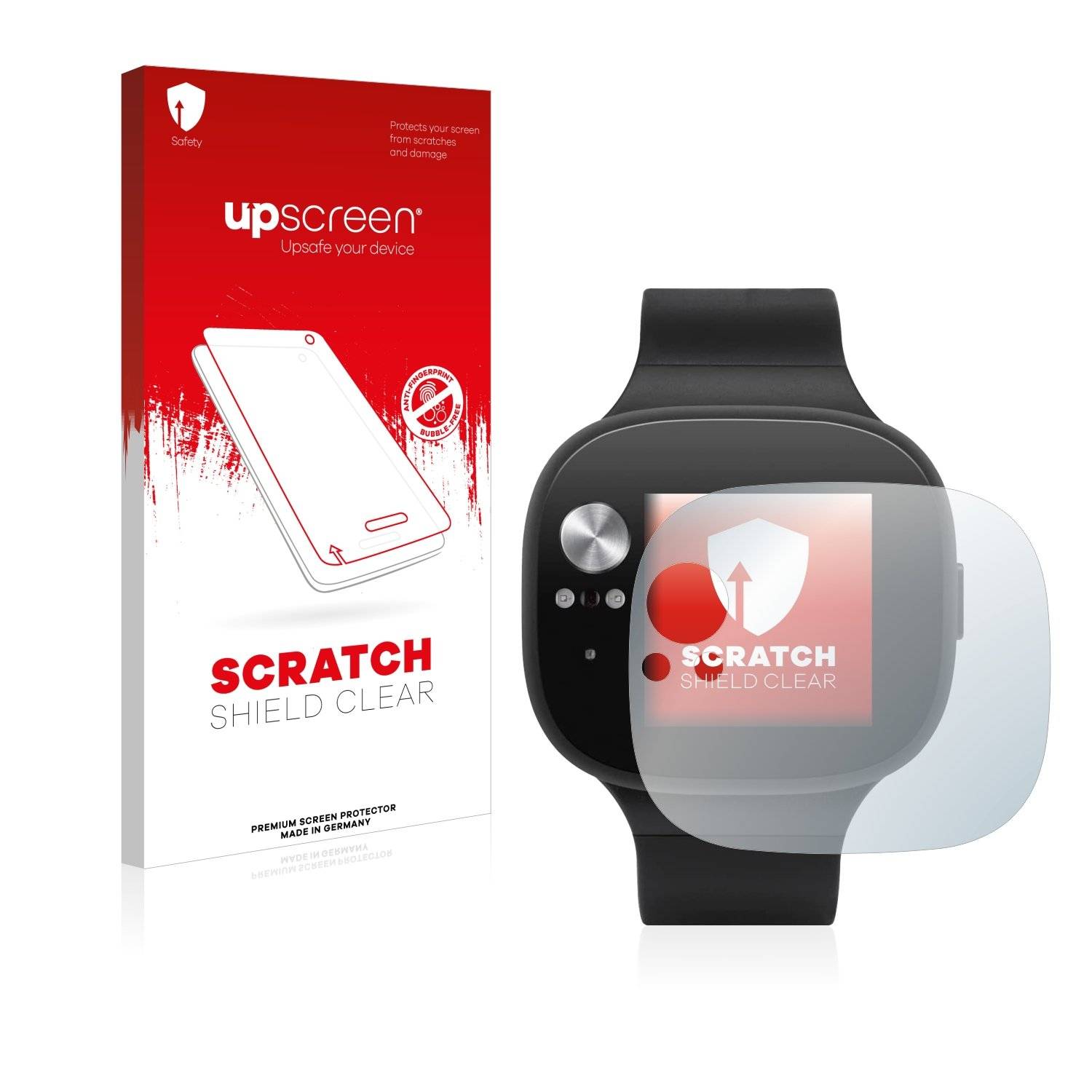 upscreen Schutzfolie für ASUS Vivowatch BP Kratzschutz Anti-Fingerprint Klar