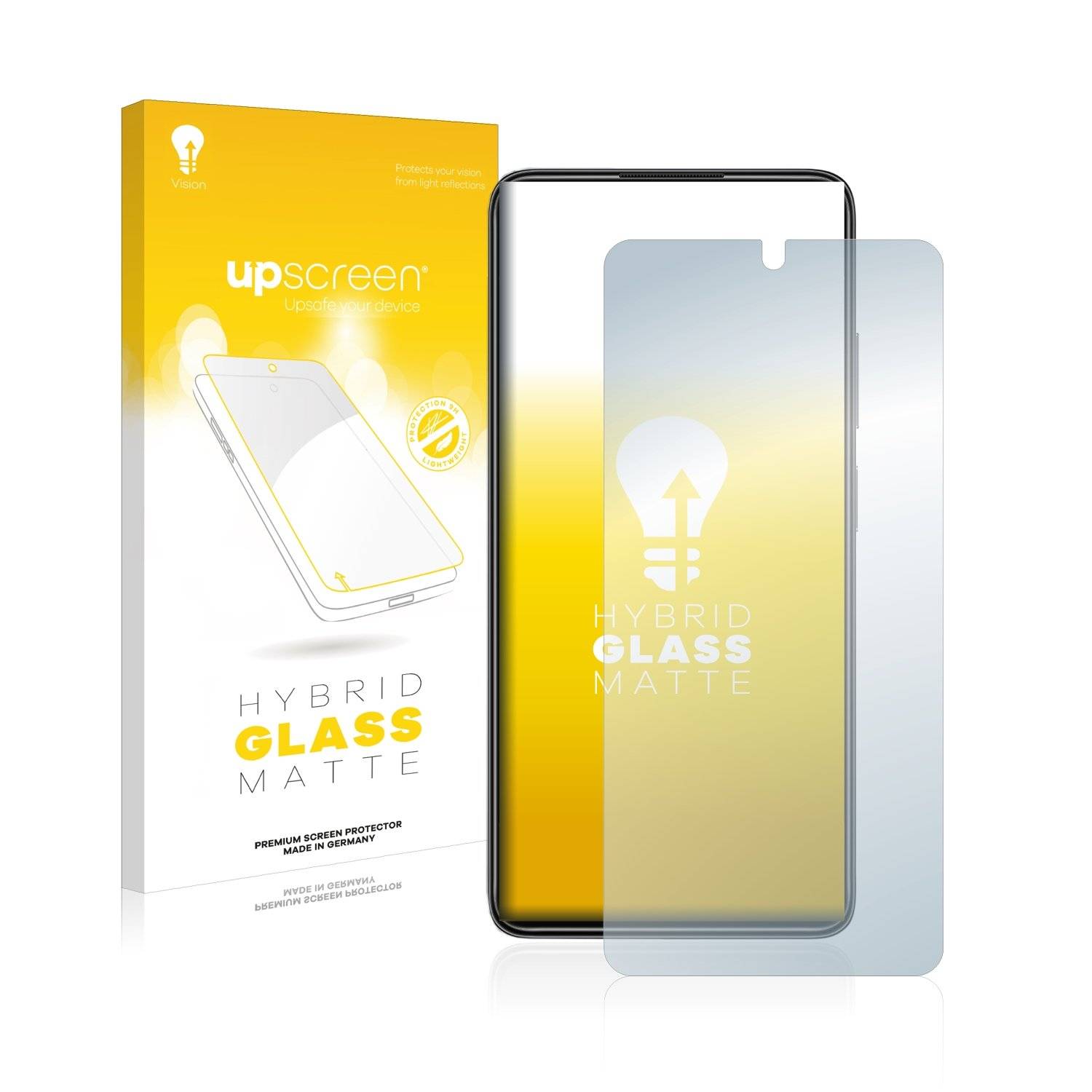 upscreen Hybrid Glas Matt Panzer-Folie für Xiaomi Poco X4 Pro 5G