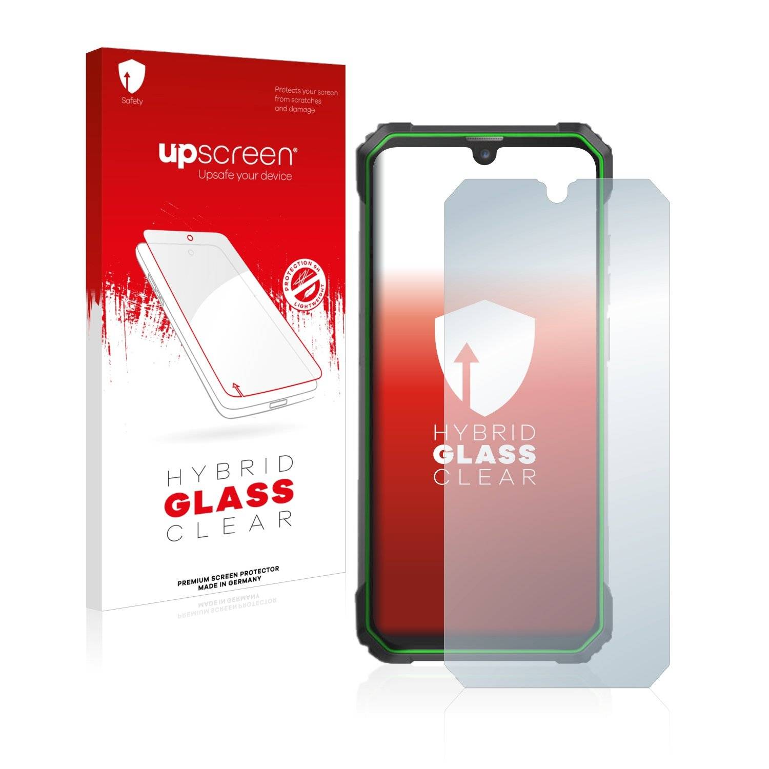 upscreen Flexible Schutz Glas Folie für Blackview BL8800 5G Schutzglas 9H Hybridglas Klar