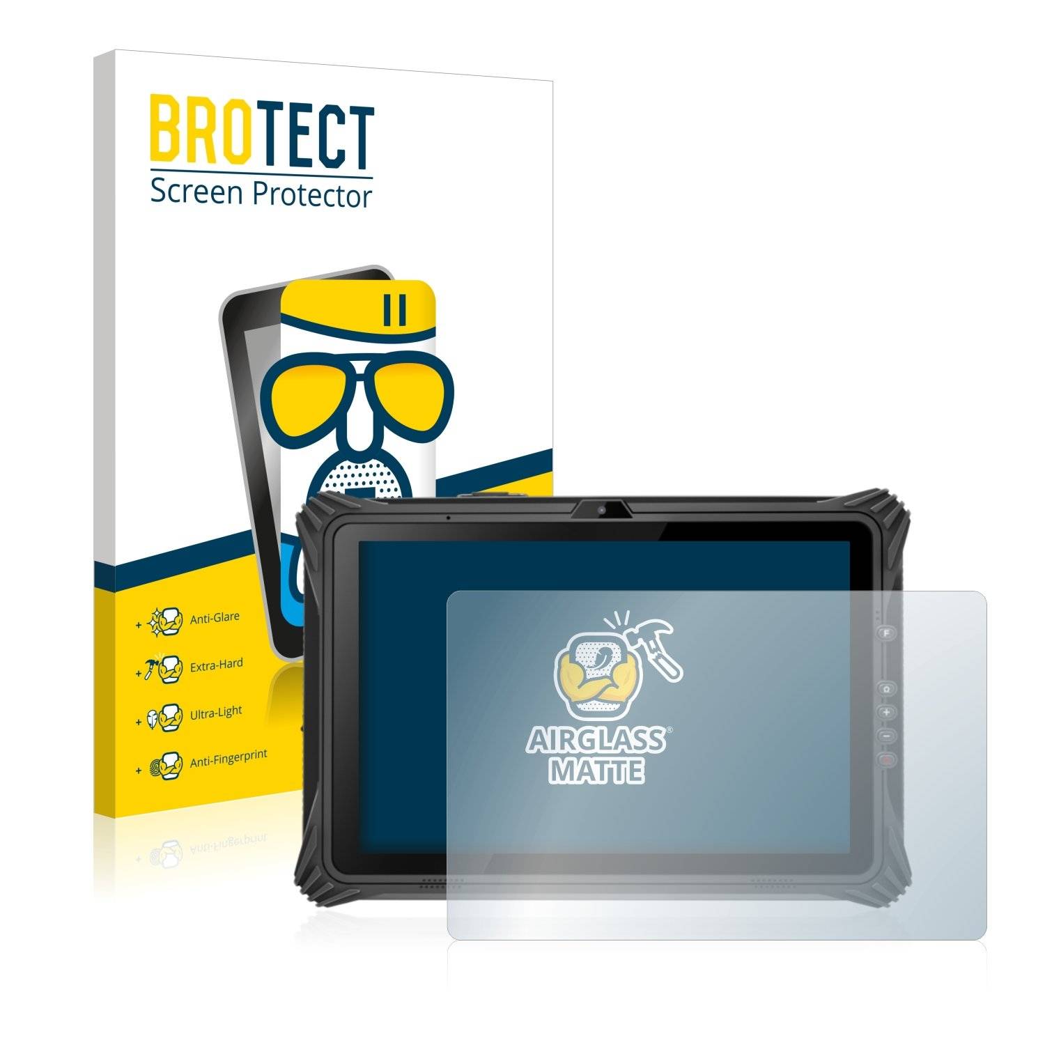 BROTECT AirGlass Matte Schutzglas Folie für Werock Rocktab