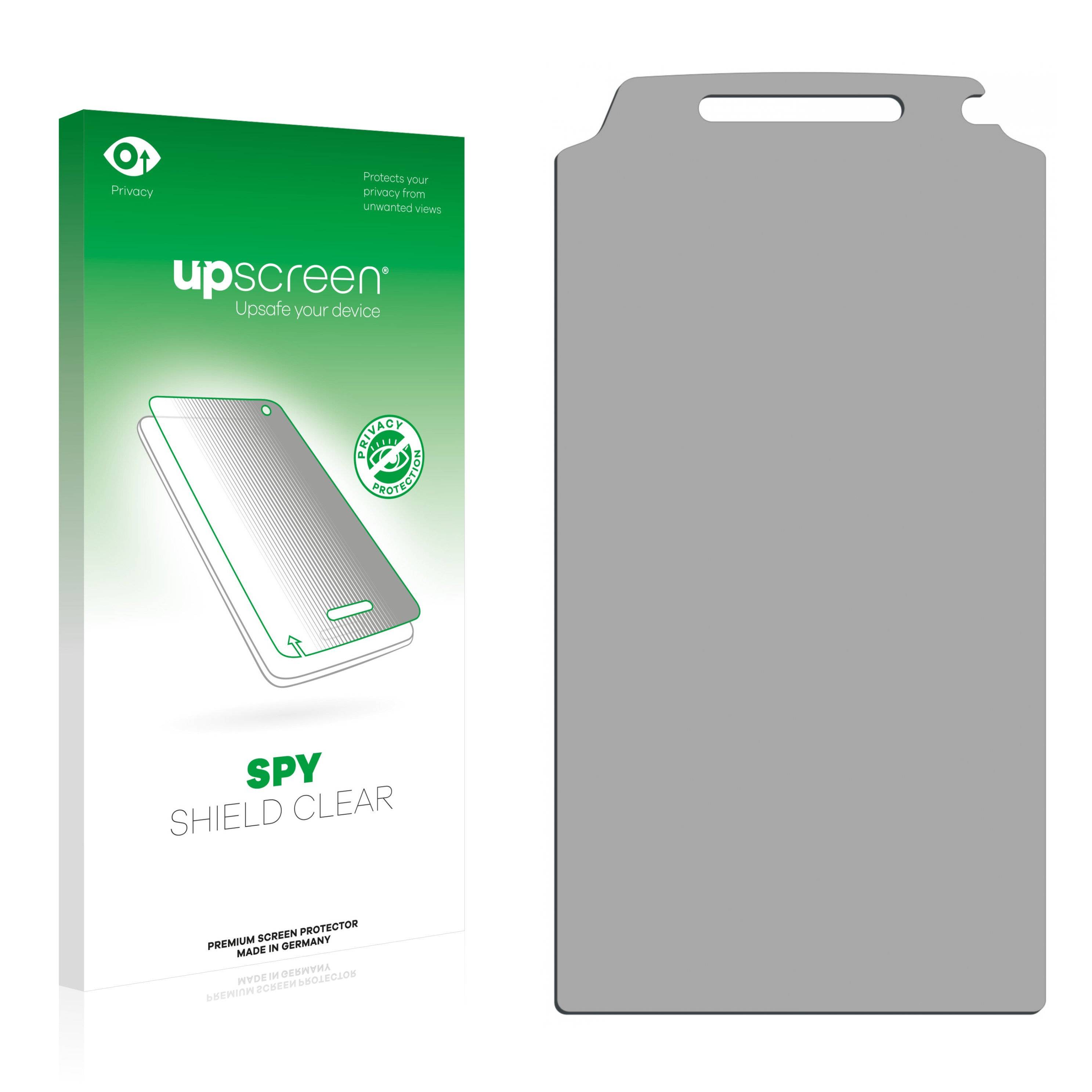 upscreen Spy Shield Clear Premium Blickschutzfolie für Point Mobile