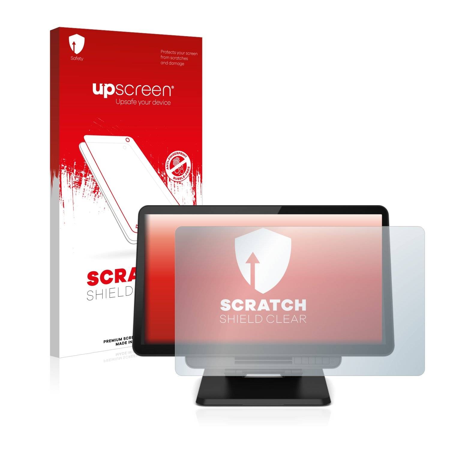 upscreen Scratch Shield Clear Premium Displayschutzfolie für Elo TouchSystems
