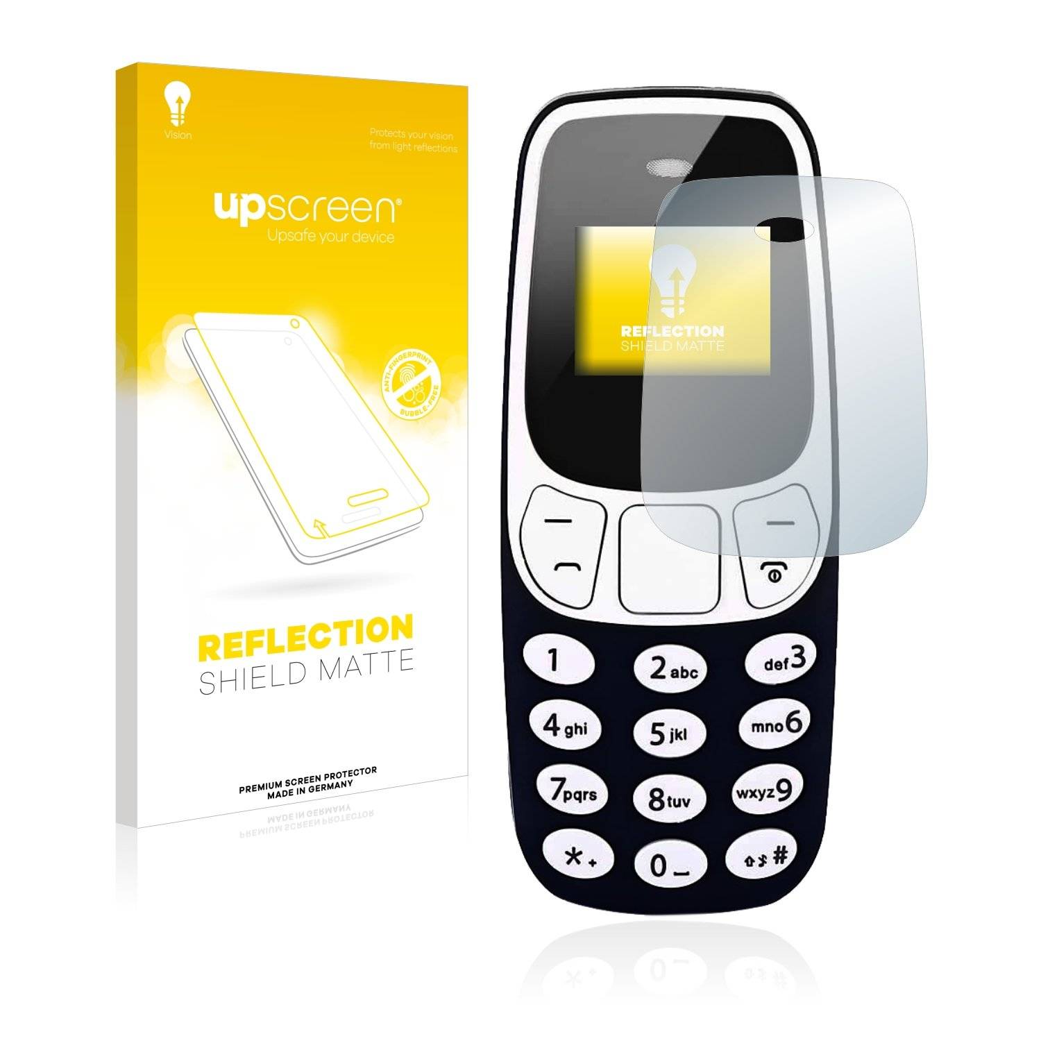 upscreen Schutzfolie für L8star BM10 Folie Matt Entspiegelt Anti-Reflex