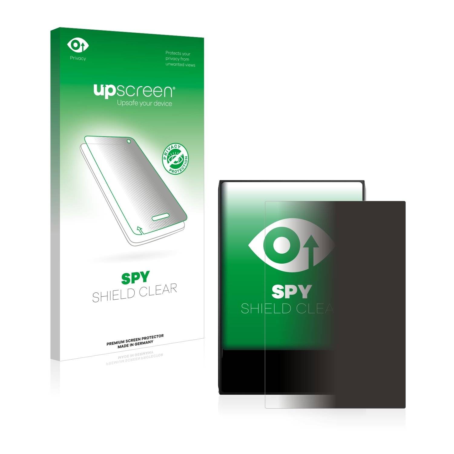 upscreen Spy Shield Clear Premium Blickschutzfolie für Hiby