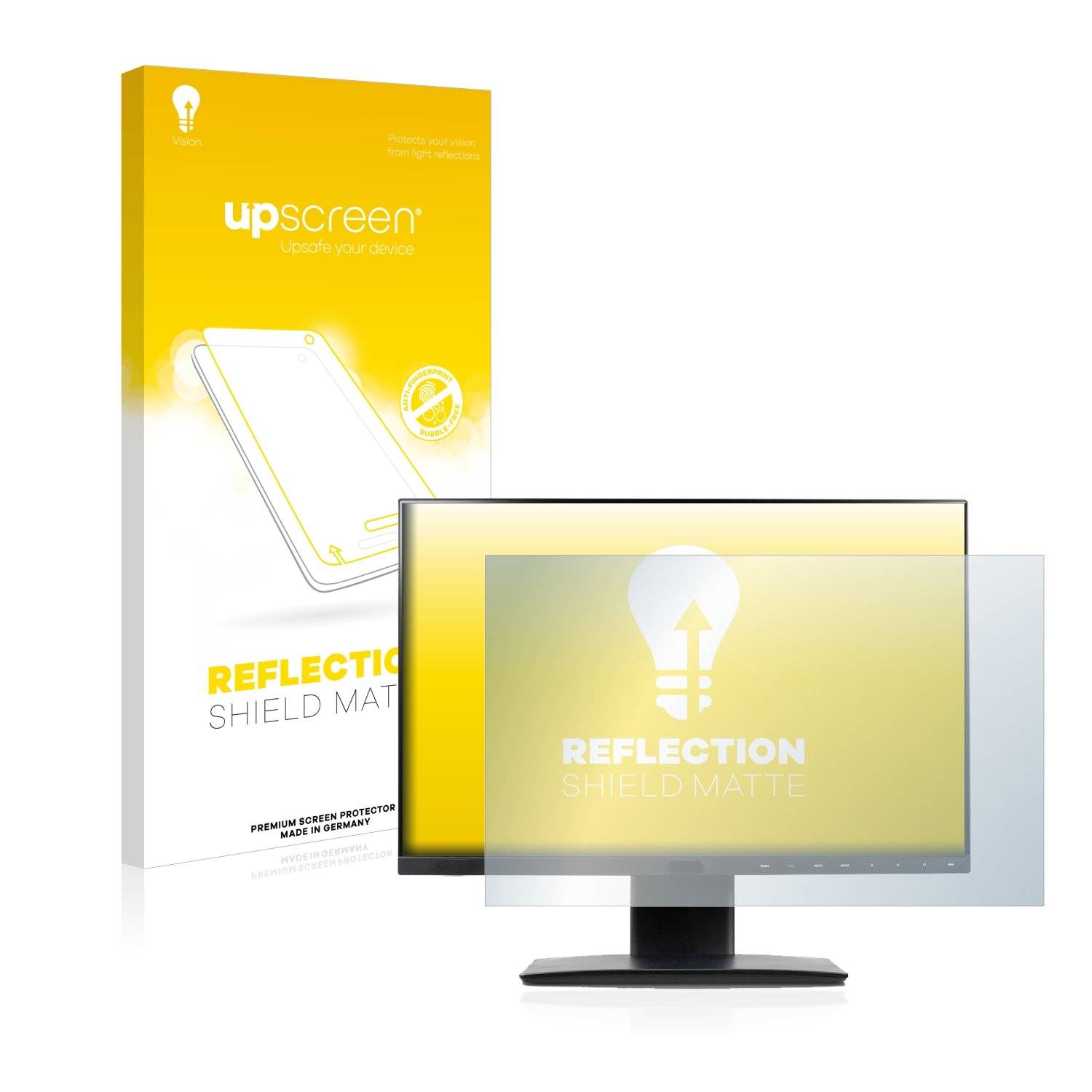 upscreen Reflection Shield Matte Premium Displayschutzfolie für Fujitsu P24-8