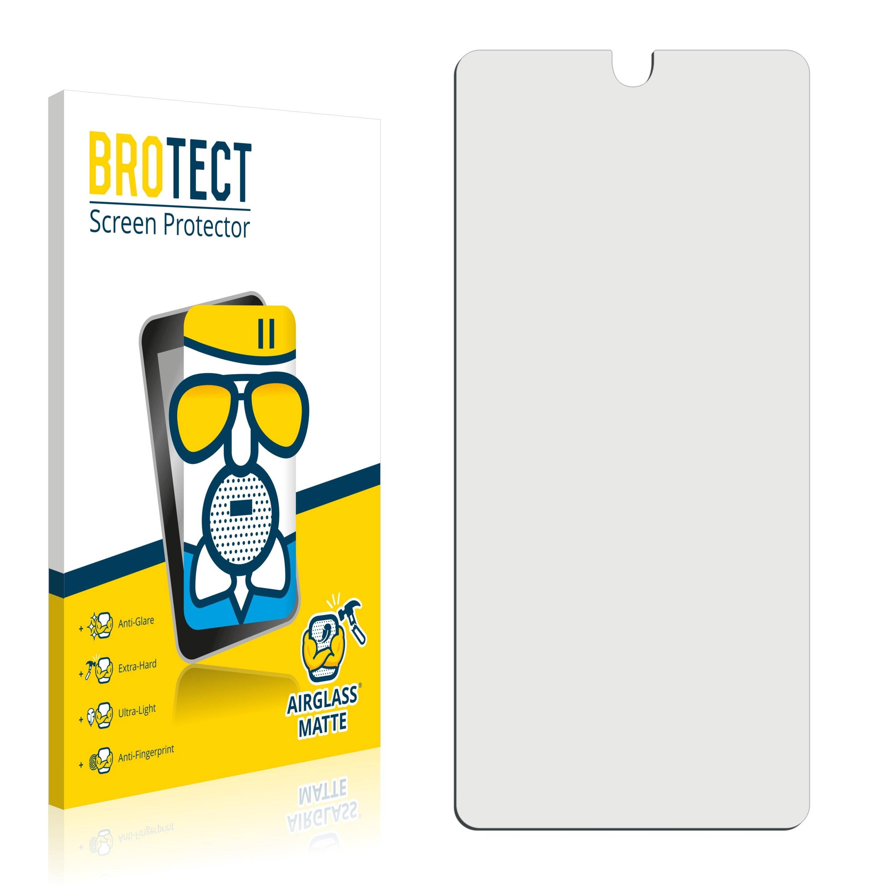 BROTECT AirGlass Flexible Panzerglasfolie für Cubot Note 8 Matt Entspiegelt