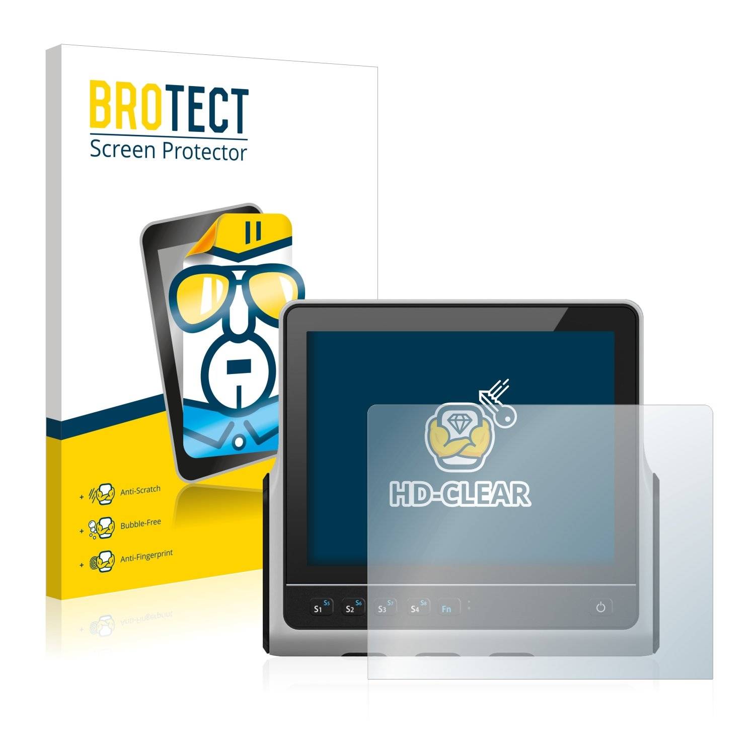 BROTECT HD-Clear Displayschutzfolie für ads-tec