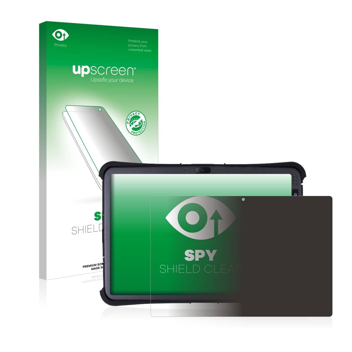 upscreen Spy Shield Clear Premium Blickschutzfolie für Pokini Tab