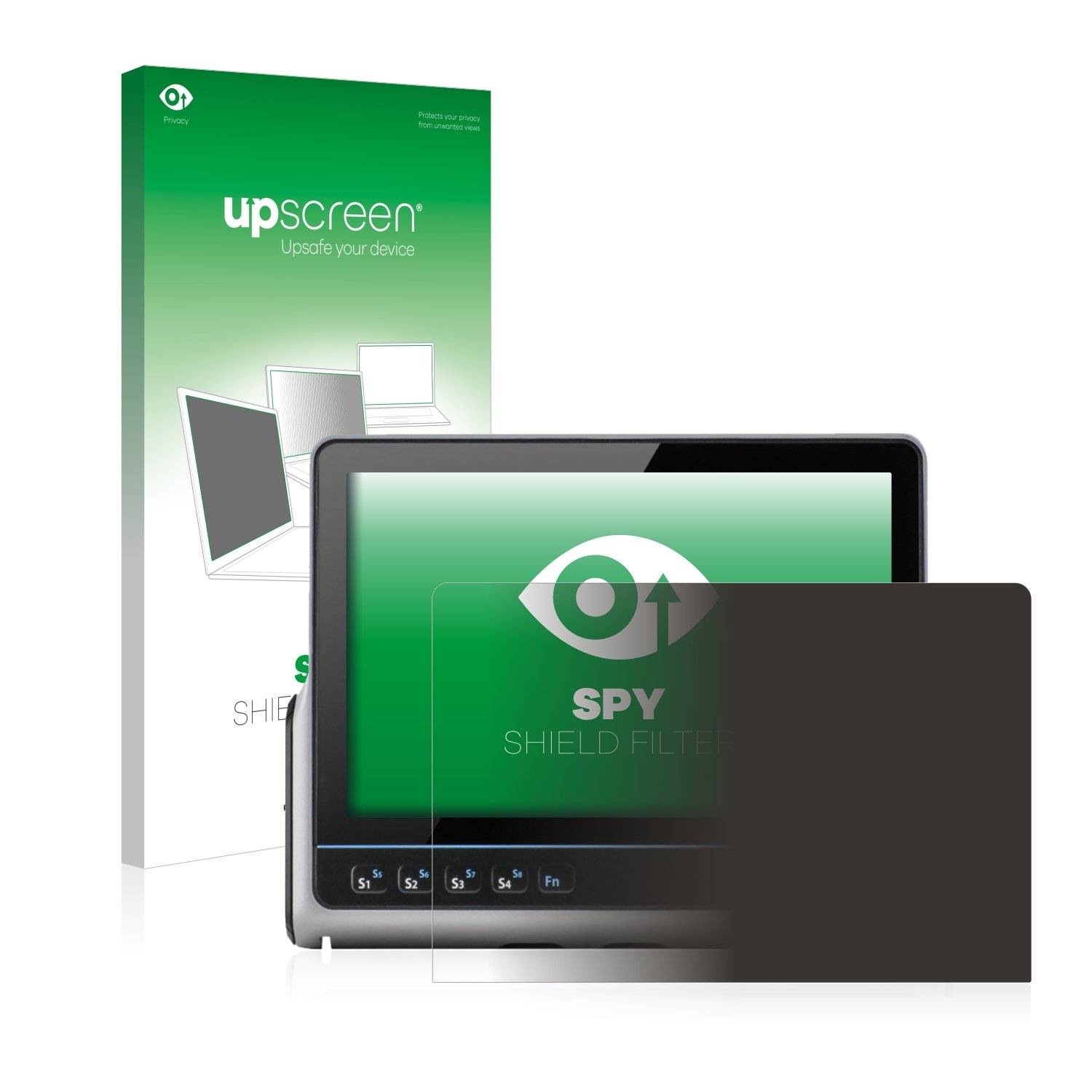 upscreen Spy Shield Filter Premium Blickschutzfilter für ads-tec