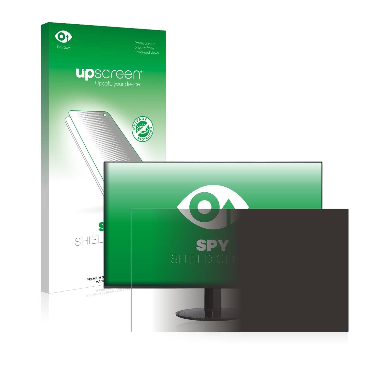 upscreen Spy Shield Clear Premium Blickschutzfolie für Acer