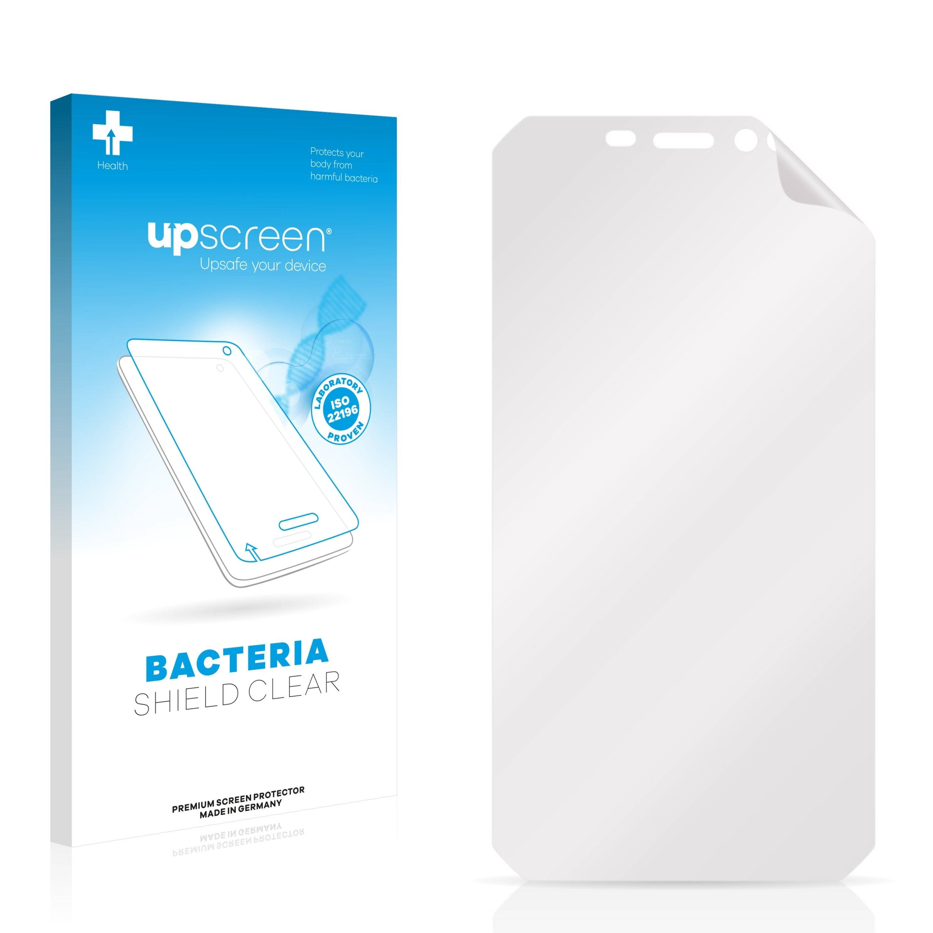 upscreen Schutzfolie für Ulefone Armor X6 Pro Antibakterielle Folie Klar Anti-Kratzer