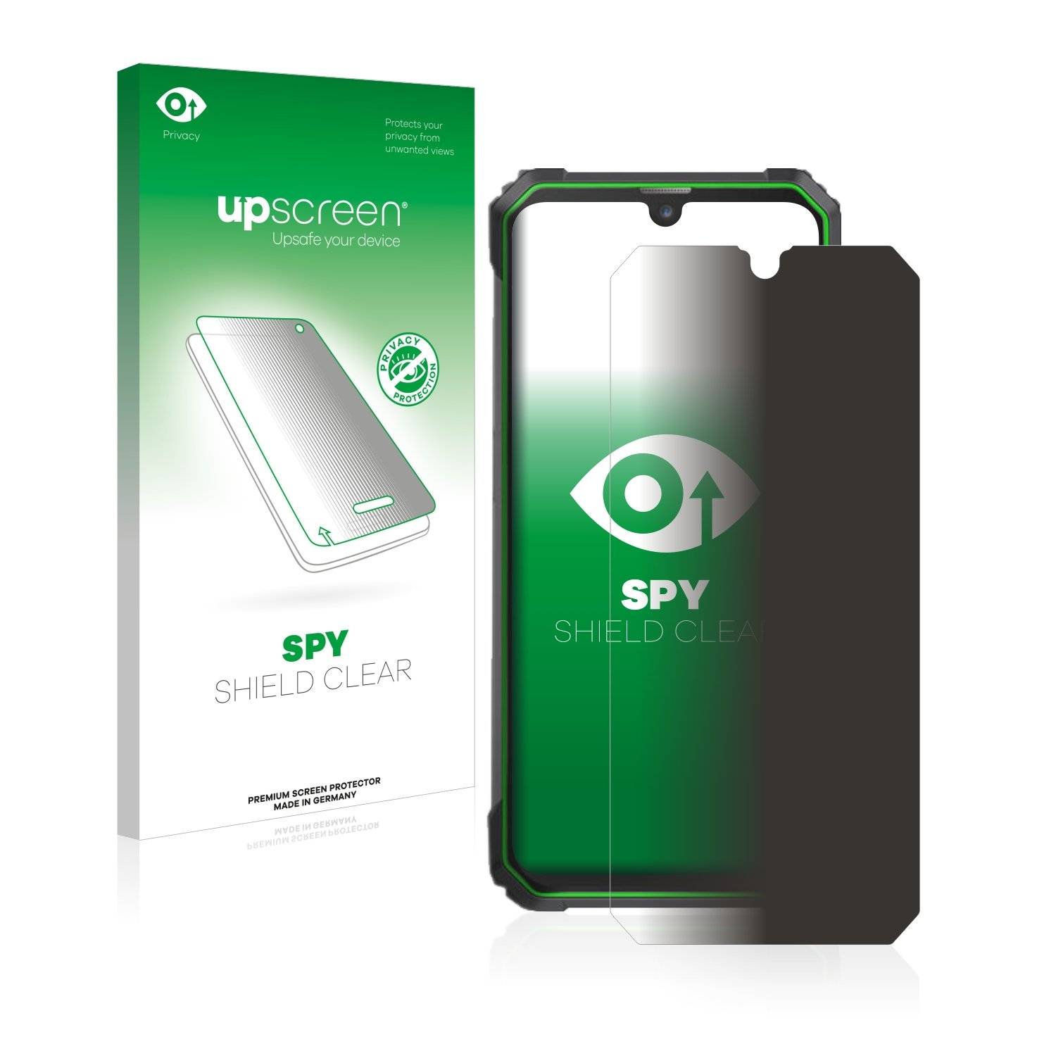 upscreen Blickschutzfolie für Blackview BL8800 5G Anti-Spy Privacy Blaulichtschutz Sichtschutzfolie