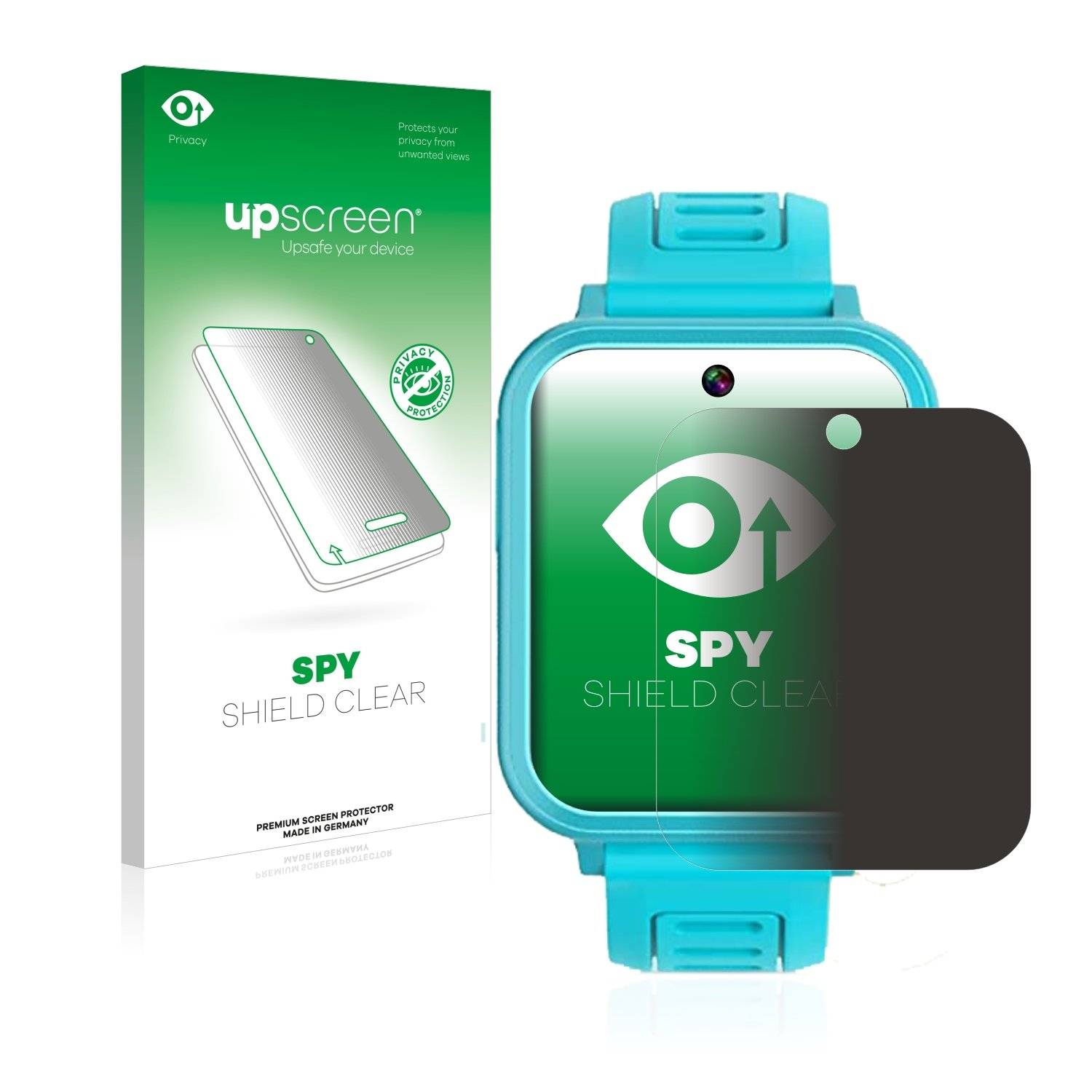 upscreen Spy Shield Clear Premium Blickschutzfolie für Clleylise