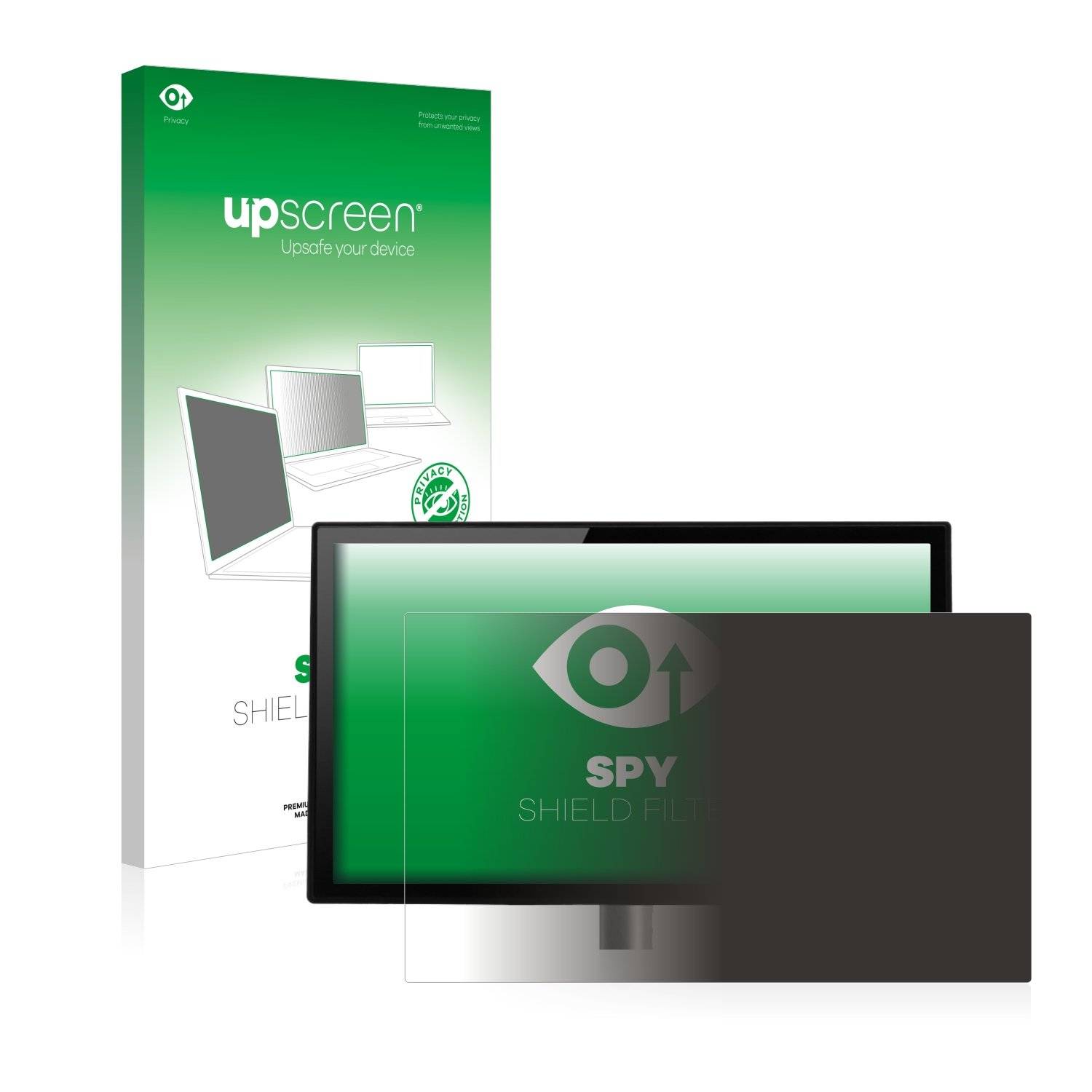 upscreen Spy Shield Filter Premium Blickschutzfilter für ads-tec